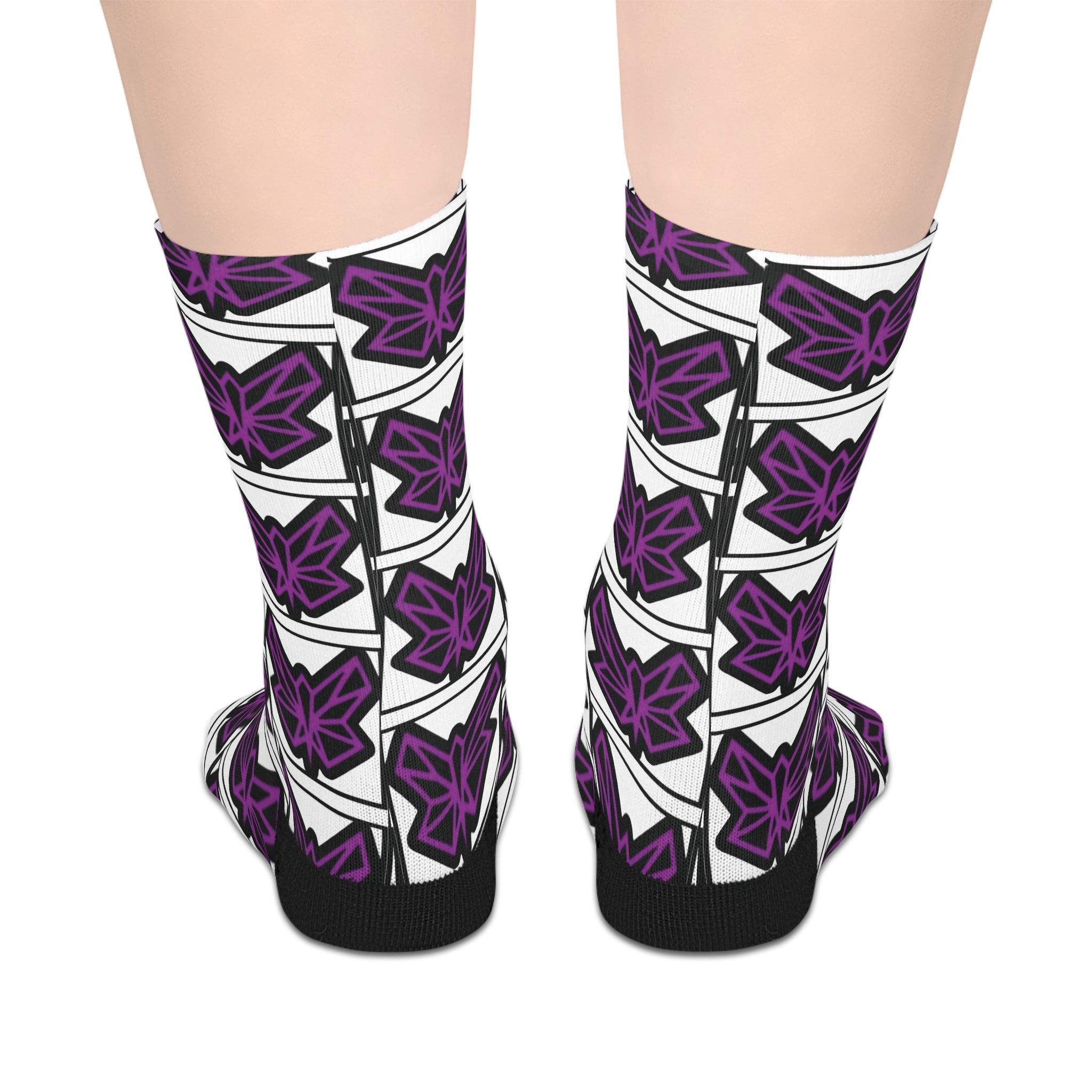 SRWisdom Mid-length Socks [Spinetical 0-1-0]