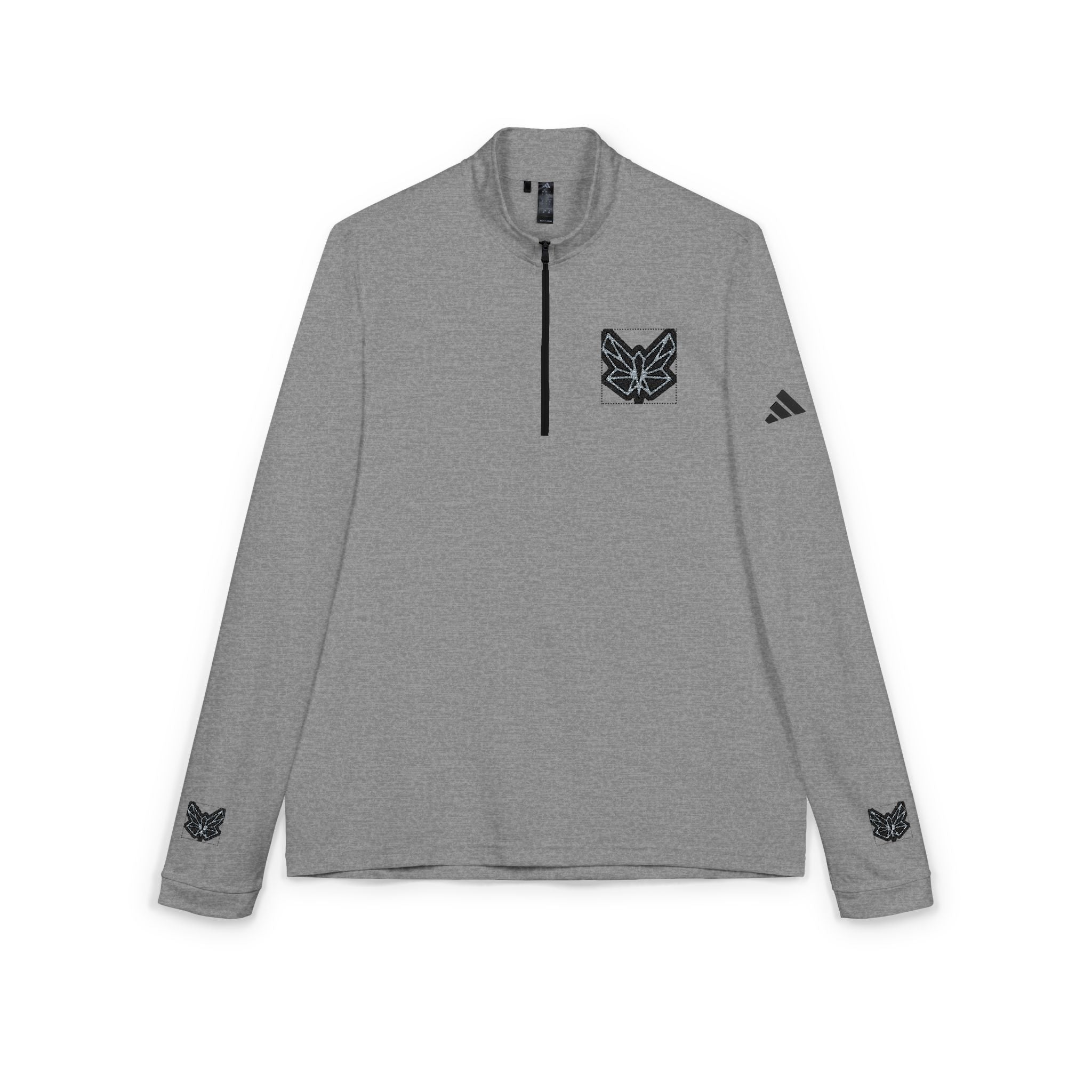 adidas® Quarter-Zip Pullover (Embroidery)-SS1-SS by SRWisdom