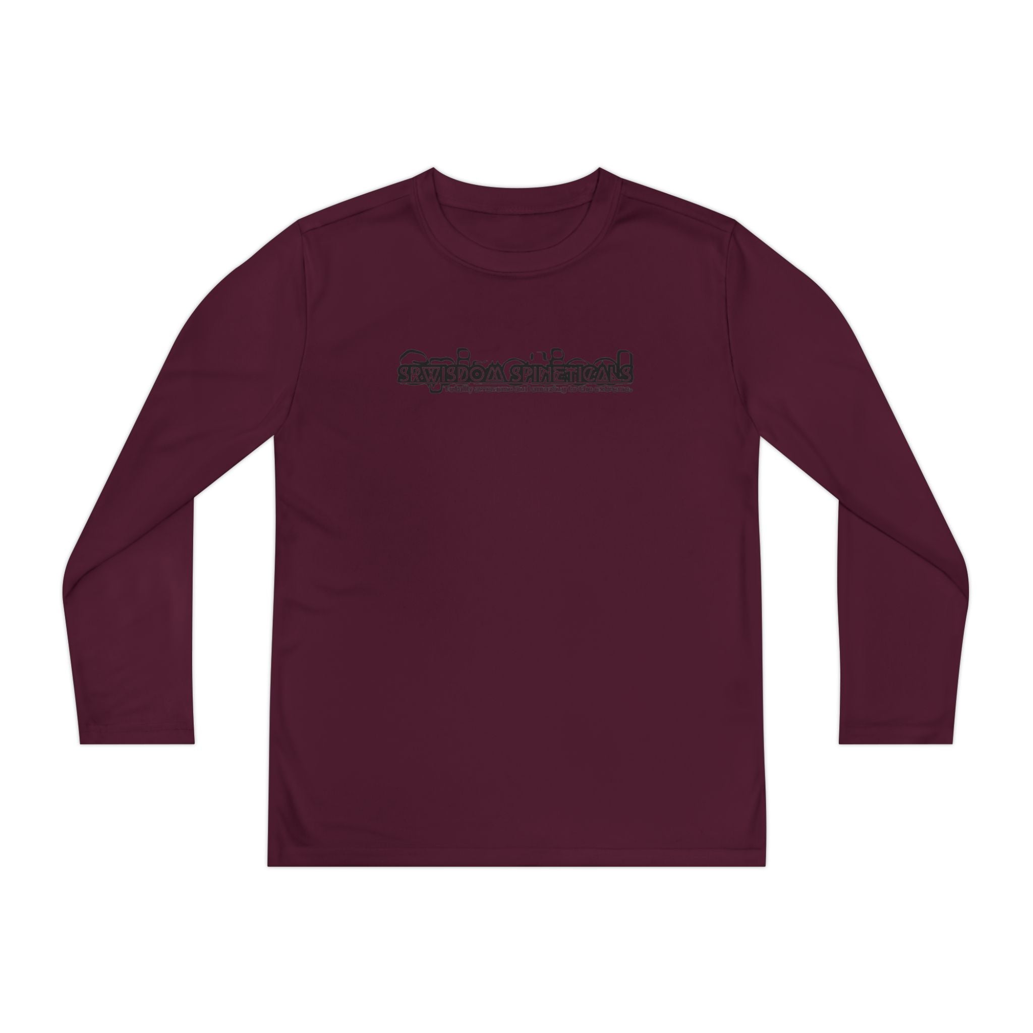 SRWisdom Youth Long Sleeve Competitor Tee [Spinetical 0-1-0]