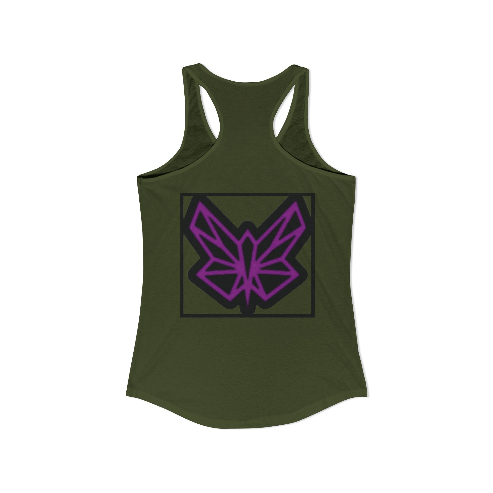 SRWisdom Women's Ideal Racerback Tank [Spinetical 0-1-0]
