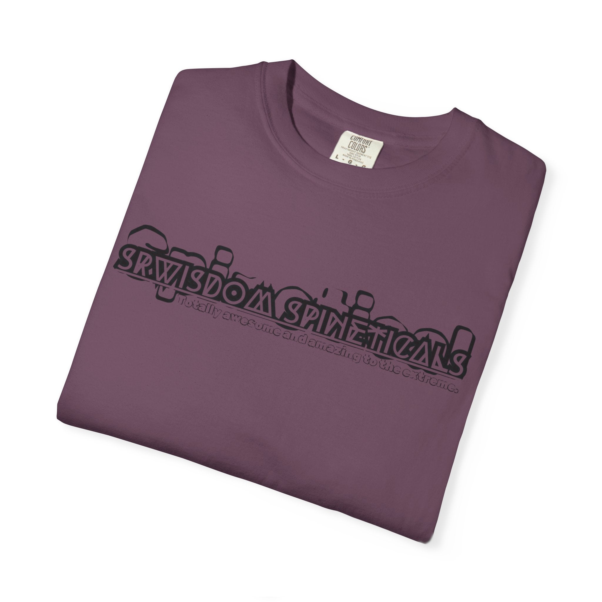 SRWisdom Unisex Garment-Dyed T-shirt [Spinetical]