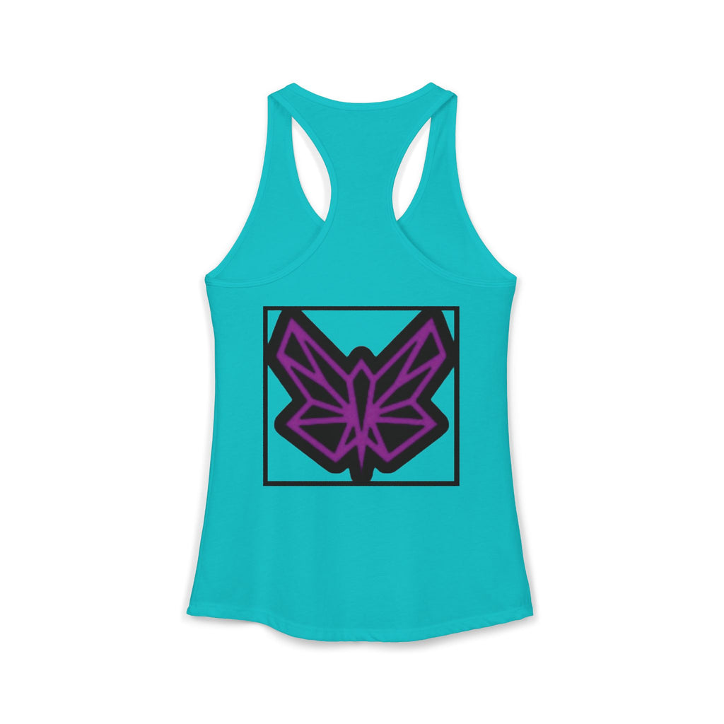 SRWisdom Women's Ideal Racerback Tank [Spinetical 0-1-0]