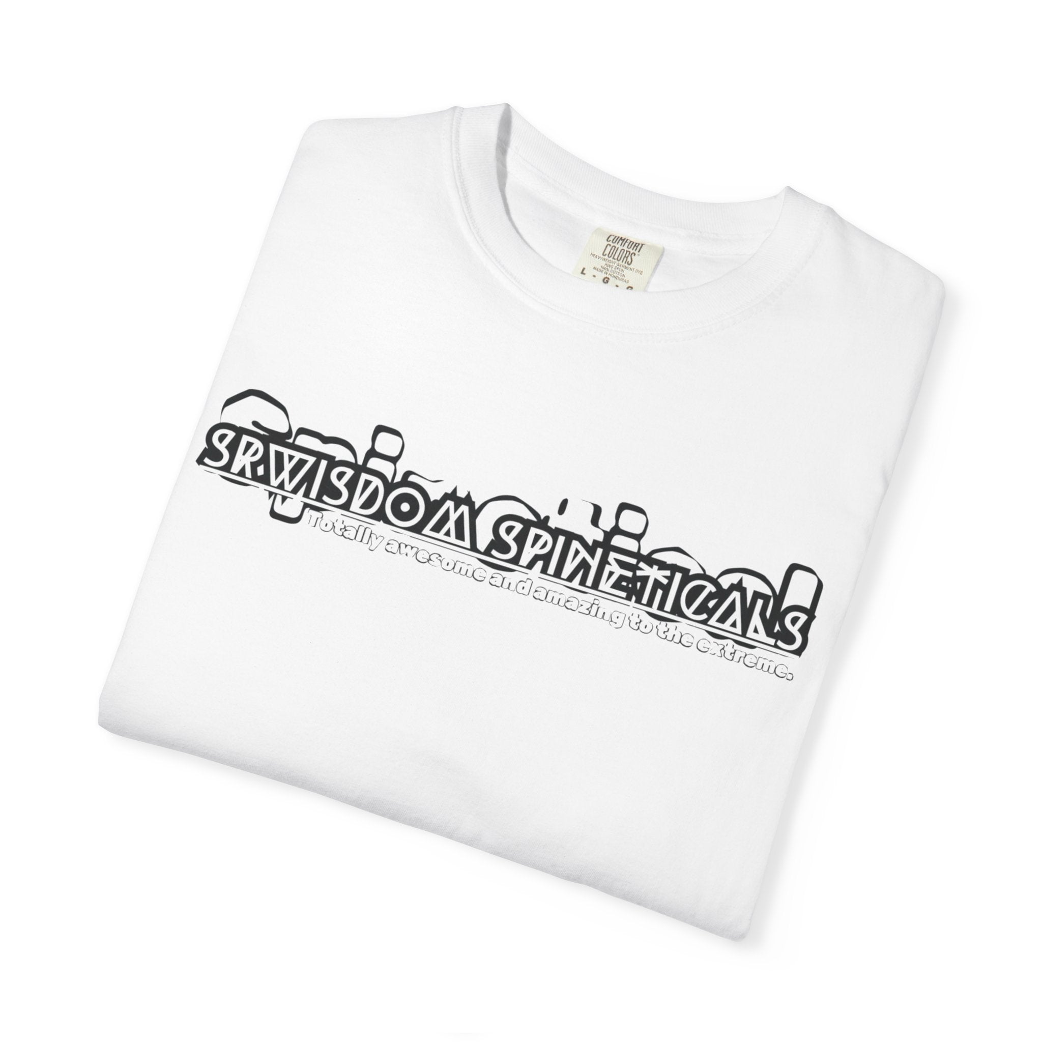 SRWisdom Unisex Garment-Dyed T-shirt [Spinetical]