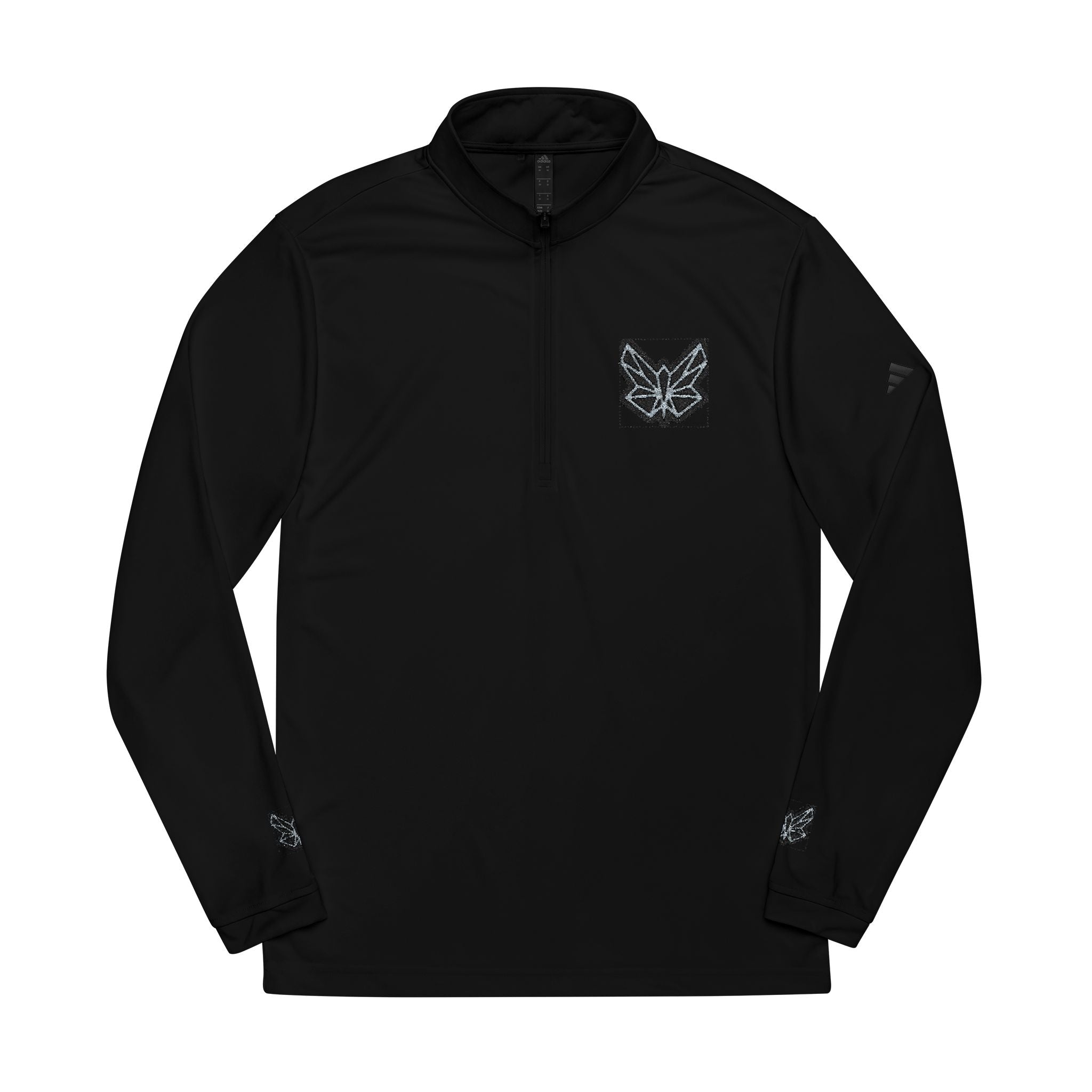 adidas® Quarter-Zip Pullover (Embroidery)-SS1-SS by SRWisdom