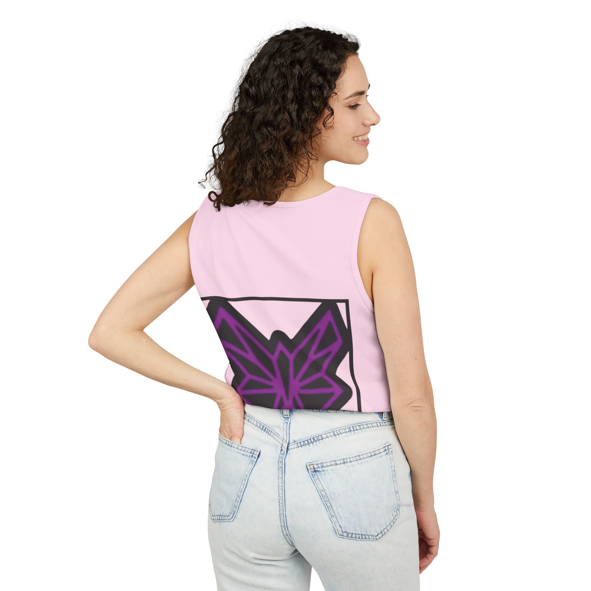 SRWisdom Unisex Garment-Dyed Tank Top [Spinetical]