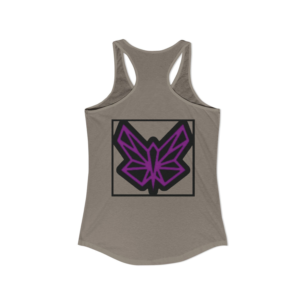 SRWisdom Women's Ideal Racerback Tank [Spinetical 0-1-0]