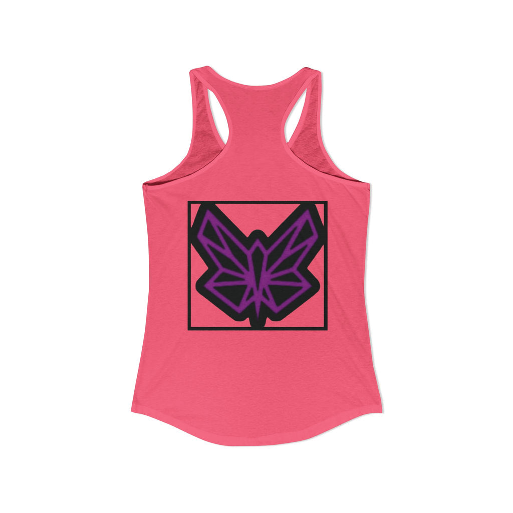 SRWisdom Women's Ideal Racerback Tank [Spinetical 0-1-0]