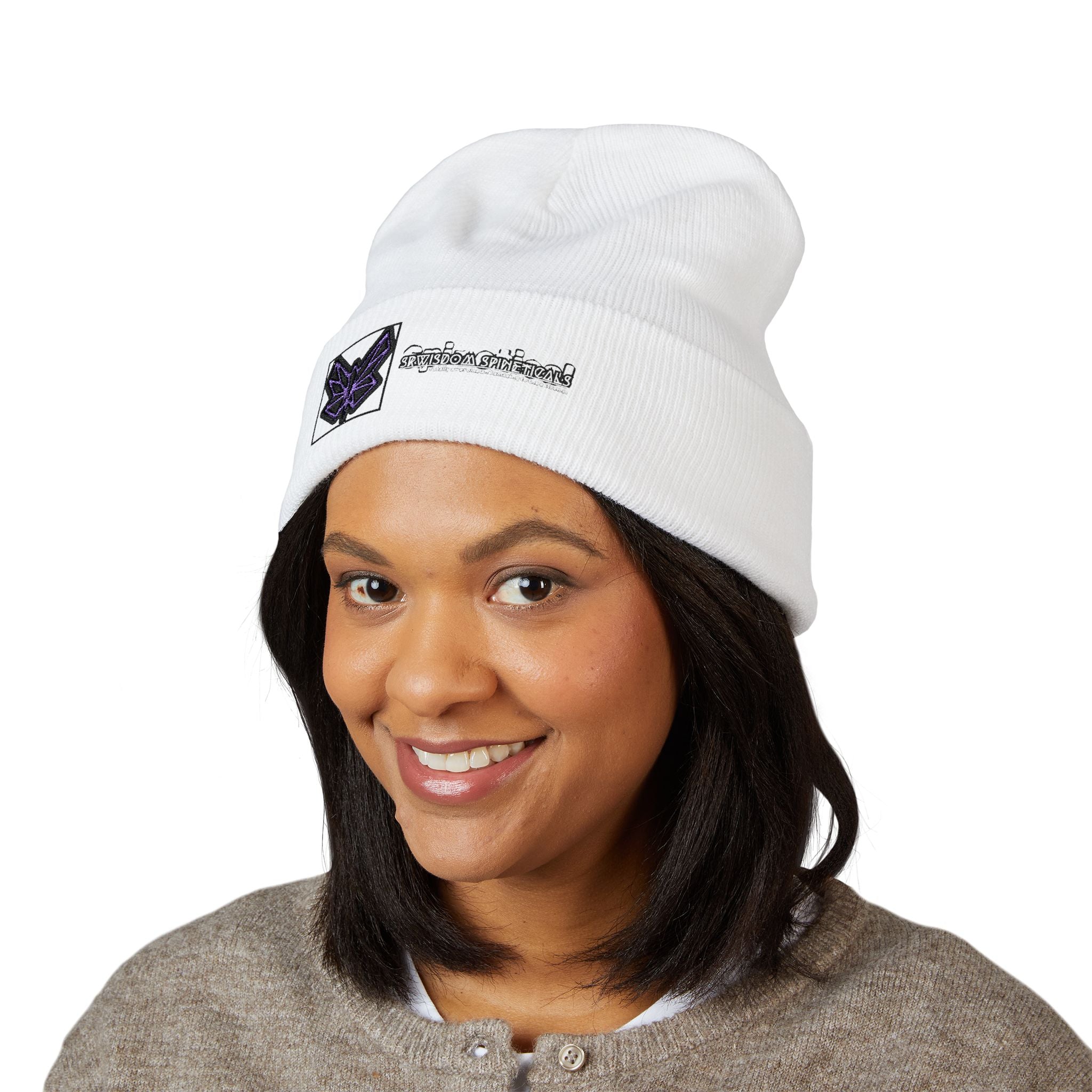 SRWisdom Classic Cuffed Beanie (Embroidery)[Spinetical 0-1-0]