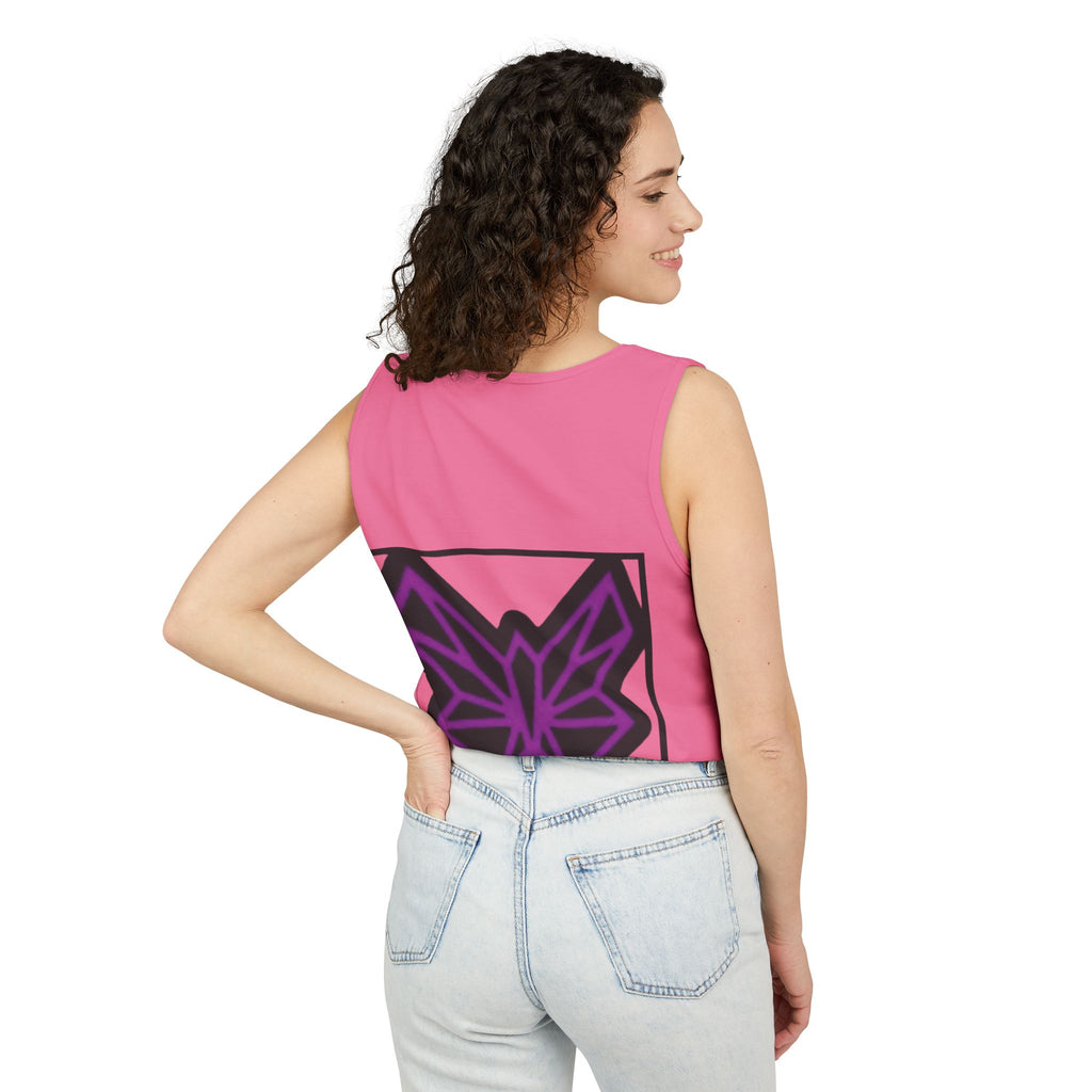 SRWisdom Unisex Garment-Dyed Tank Top [Spinetical]