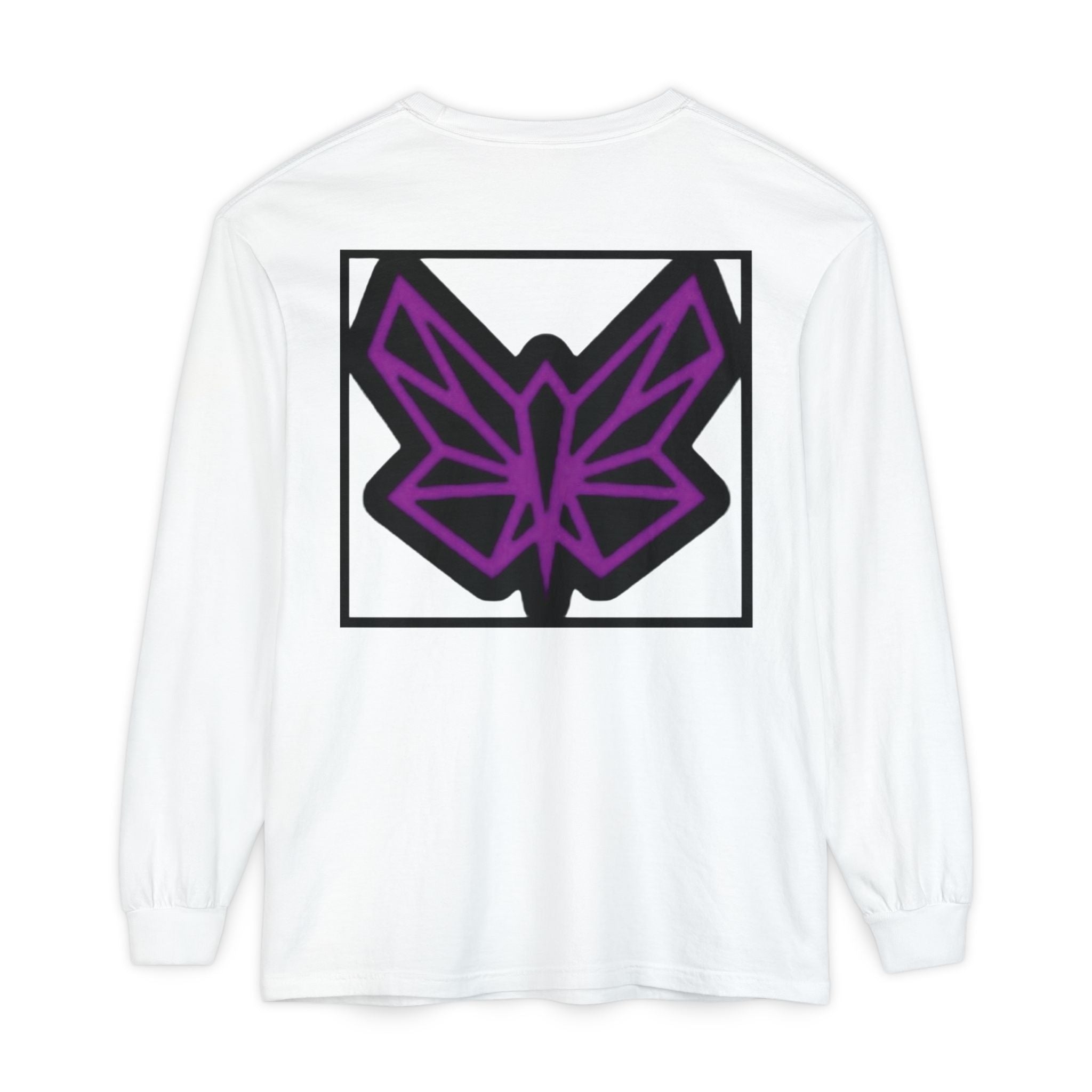 SRWisdom Unisex Garment-dyed Long Sleeve T-Shirt [Spinetical]