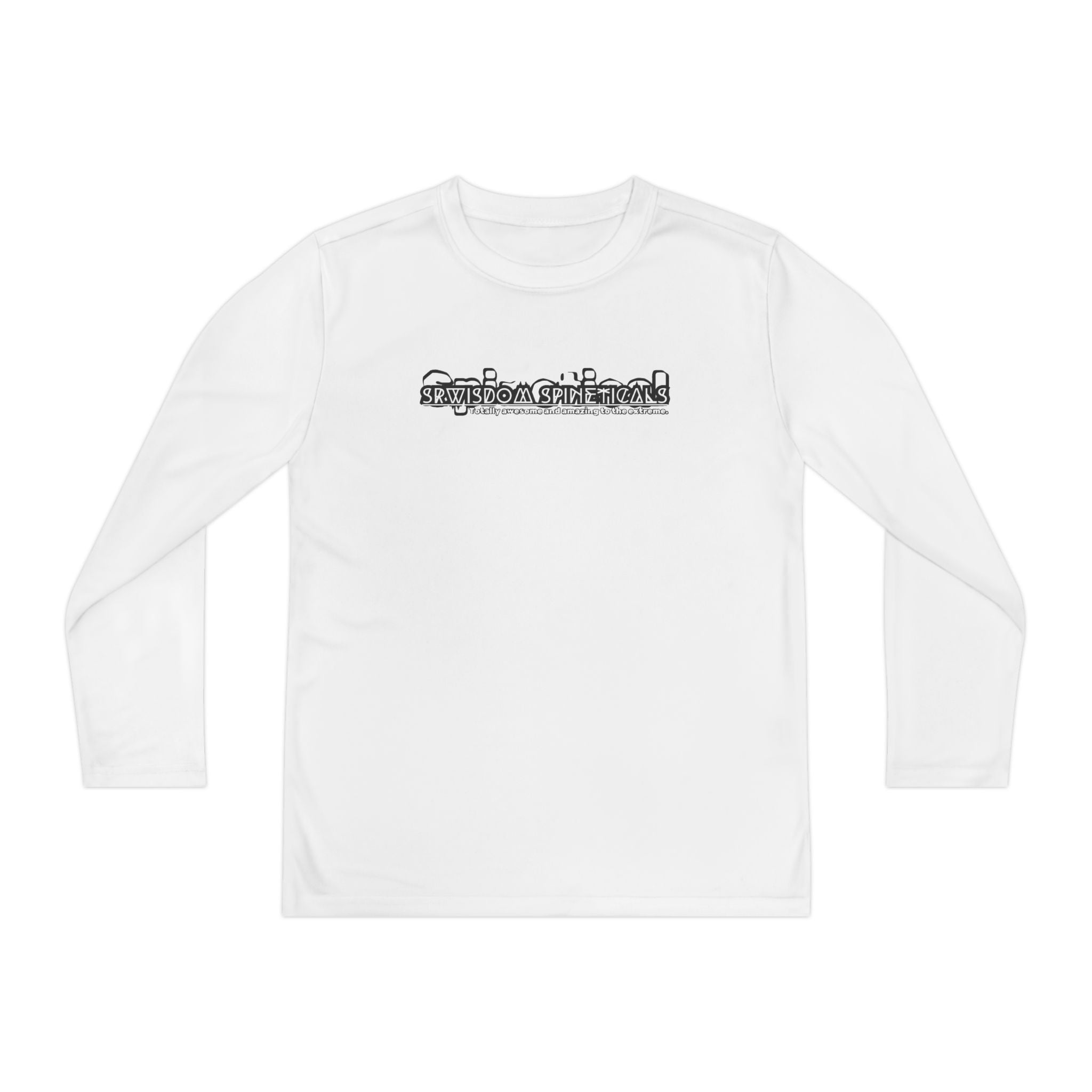 SRWisdom Youth Long Sleeve Competitor Tee [Spinetical 0-1-0]