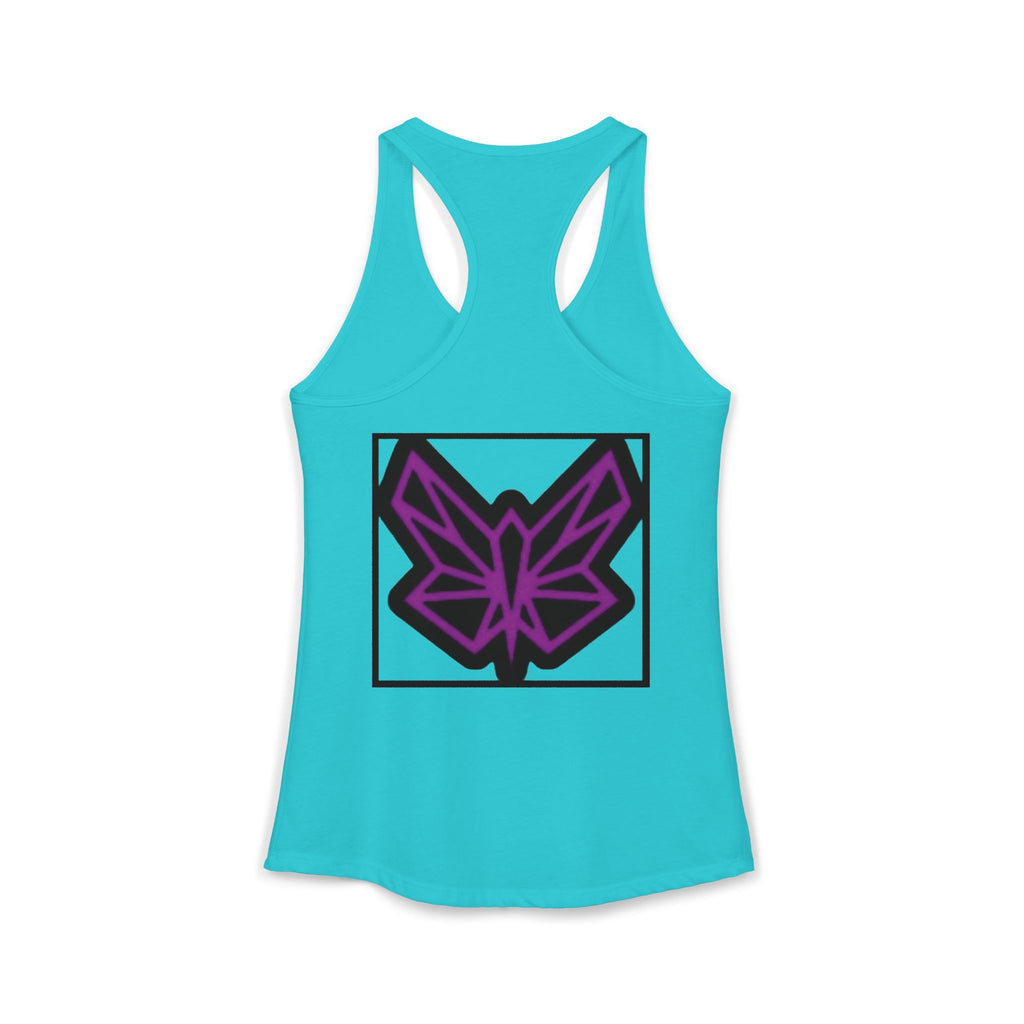 SRWisdom Women's Ideal Racerback Tank [Spinetical 0-1-0]