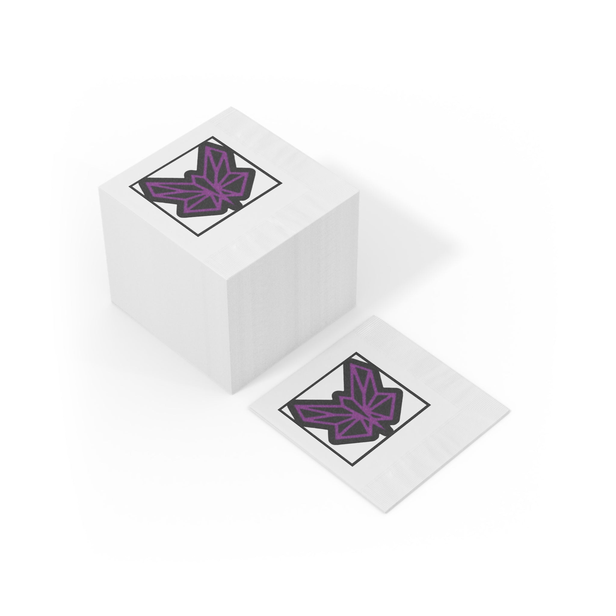 SRWisdom White Coined Napkins [Spinetical 0-1-0]