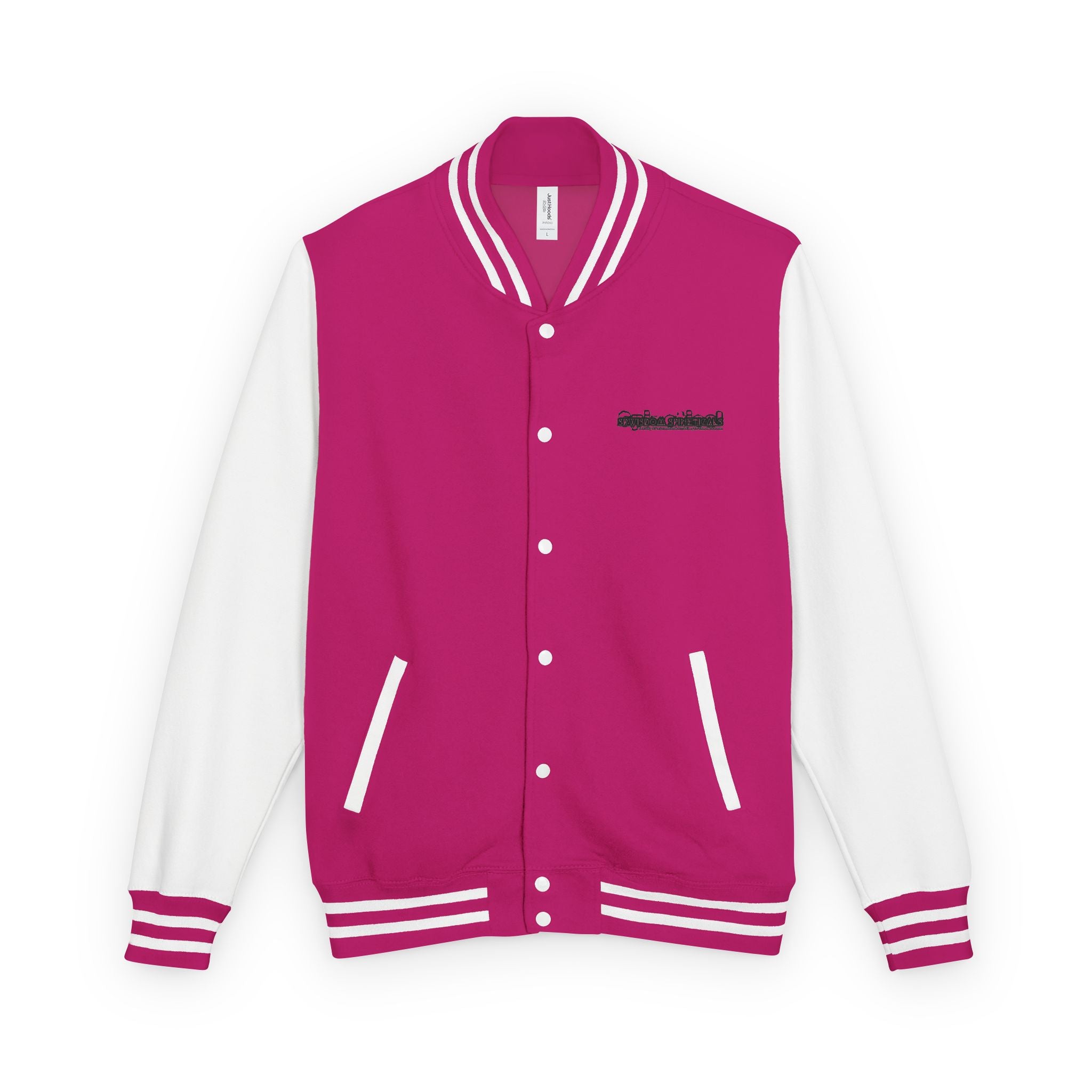 SRWisdom Unisex Heavyweight Letterman Jacket [Spinetical 0-1-0]