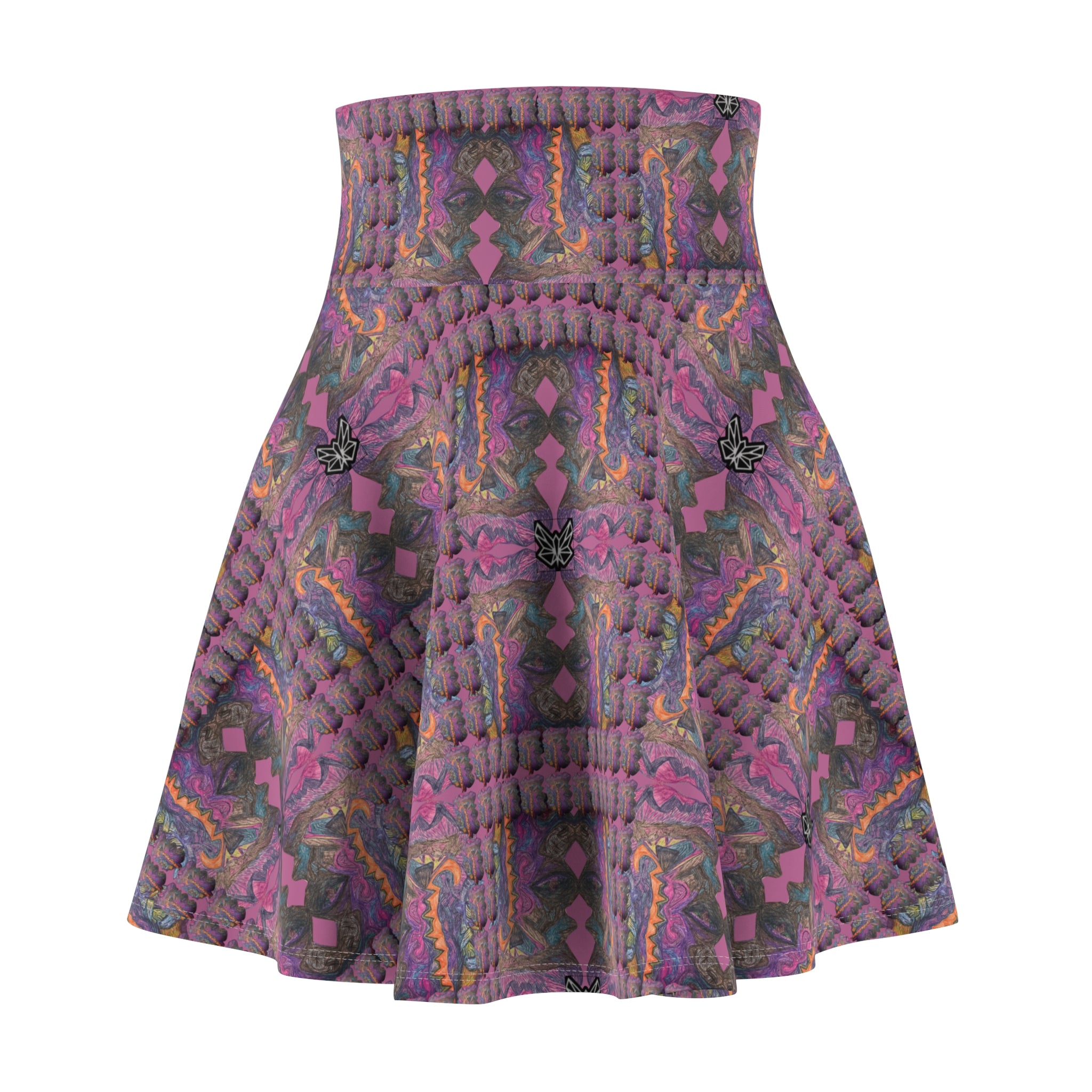 SRWisdom Women's Skater Skirt-S1.1-2.1