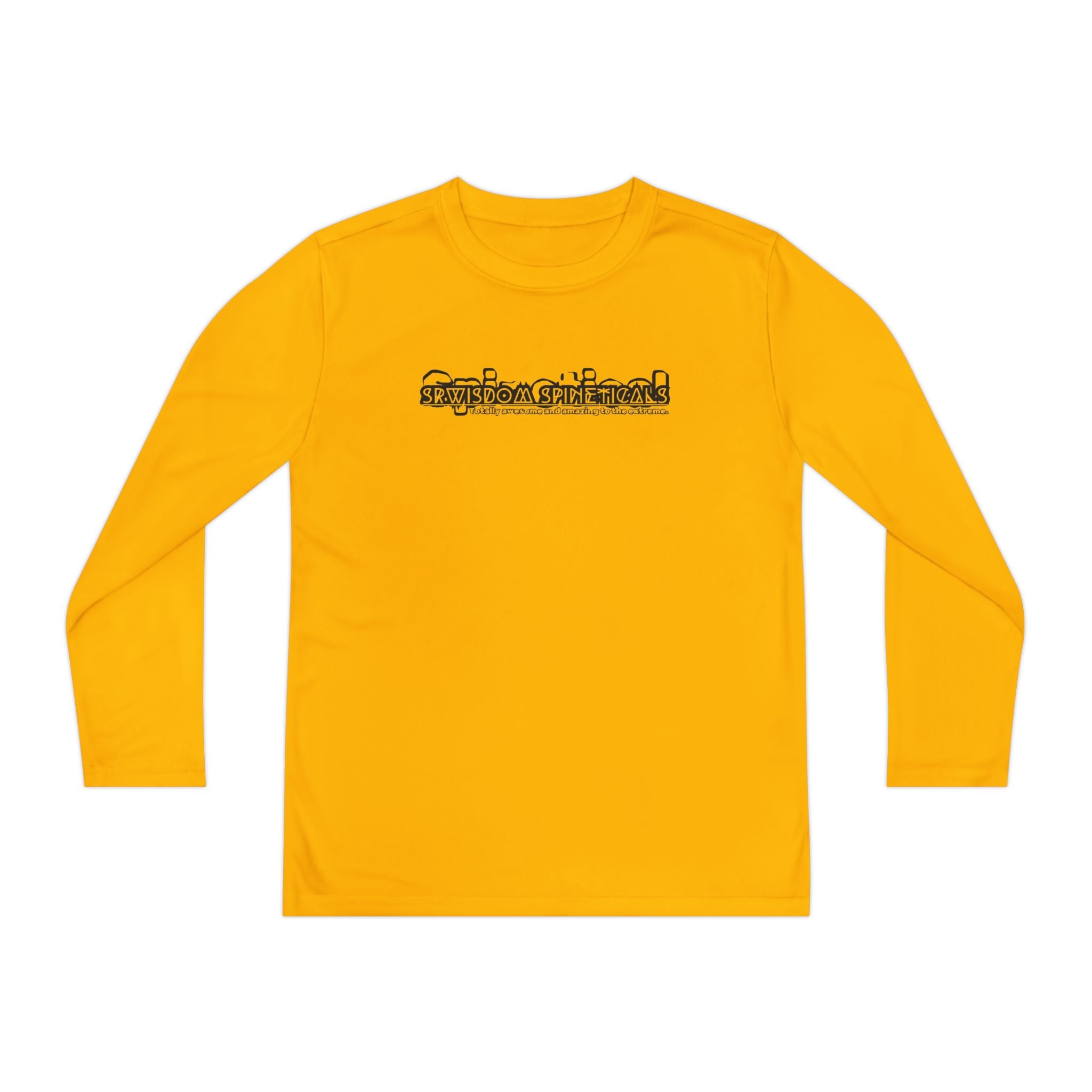 SRWisdom Youth Long Sleeve Competitor Tee [Spinetical 0-1-0]