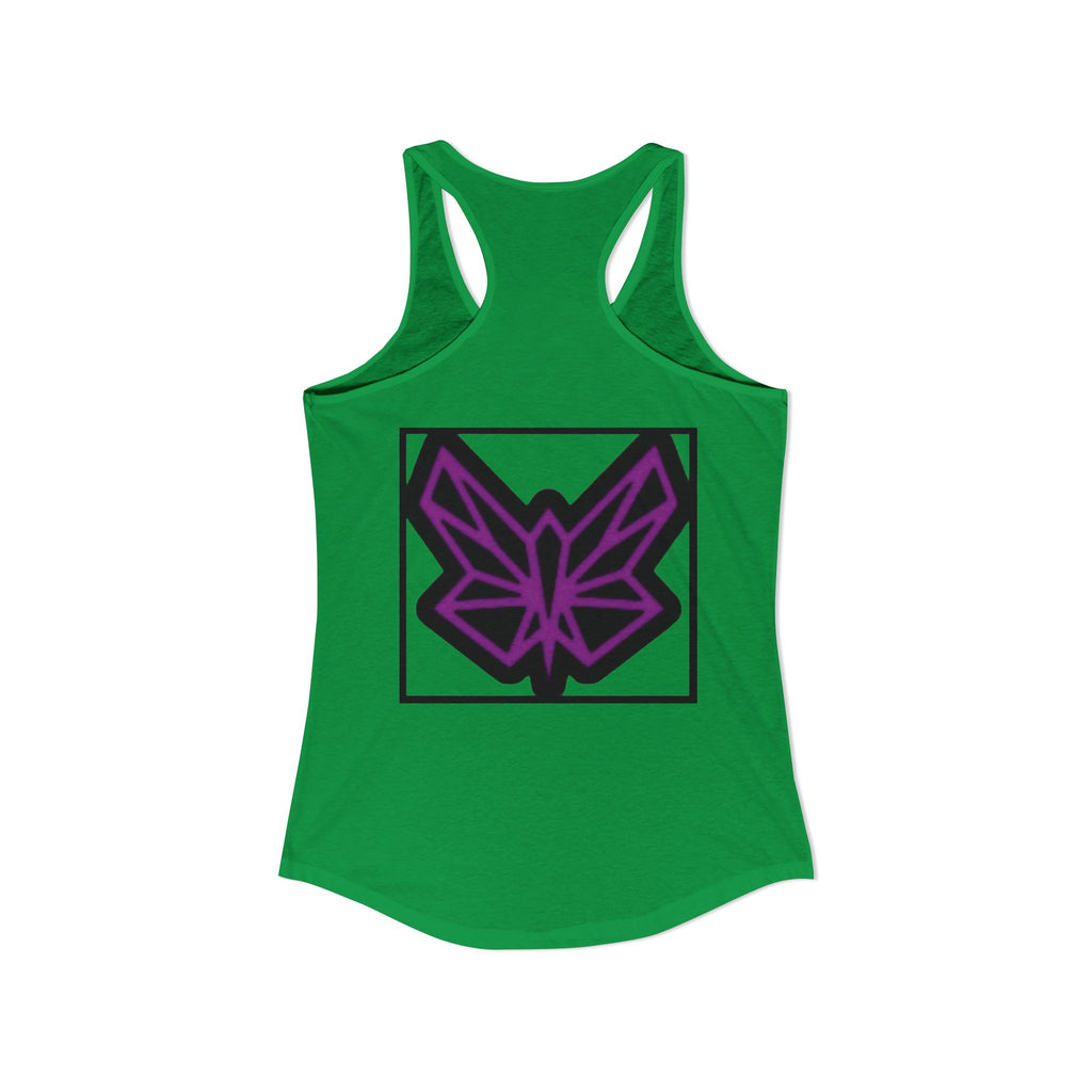 SRWisdom Women's Ideal Racerback Tank [Spinetical 0-1-0]