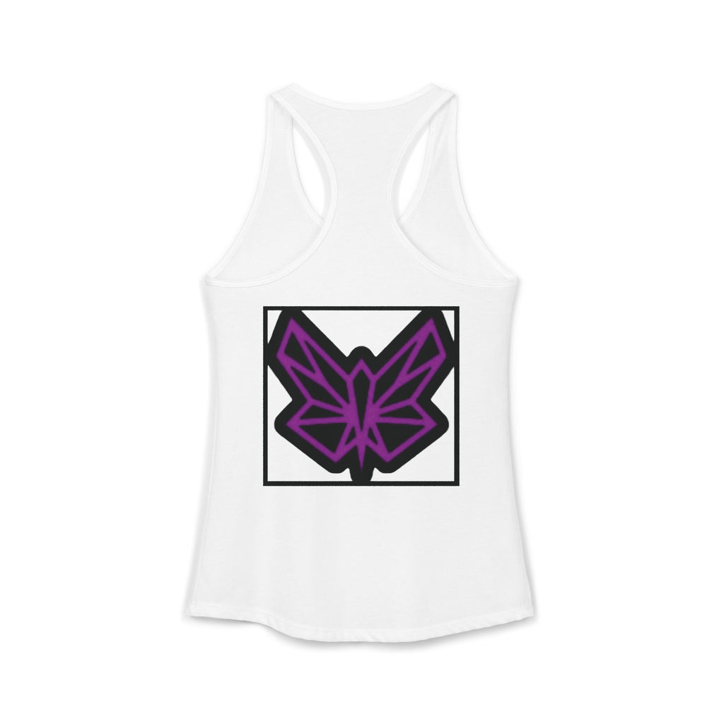 SRWisdom Women's Ideal Racerback Tank [Spinetical 0-1-0]