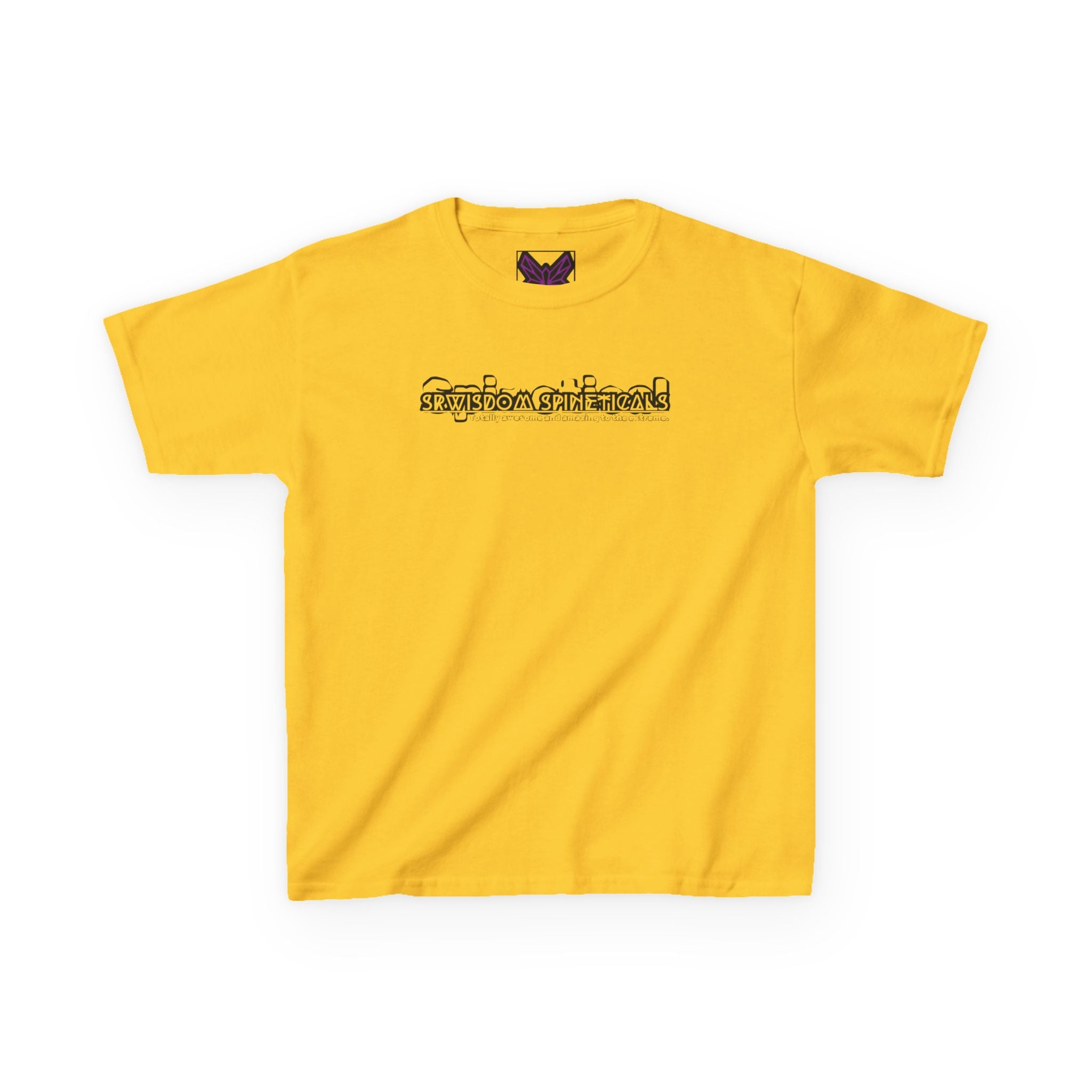 SRWisdom Kids Heavy Cotton™ Tee [Spinetical 0-1-0]