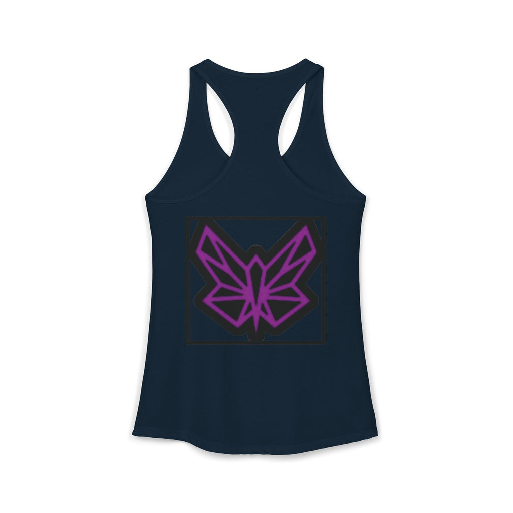 SRWisdom Women's Ideal Racerback Tank [Spinetical 0-1-0]