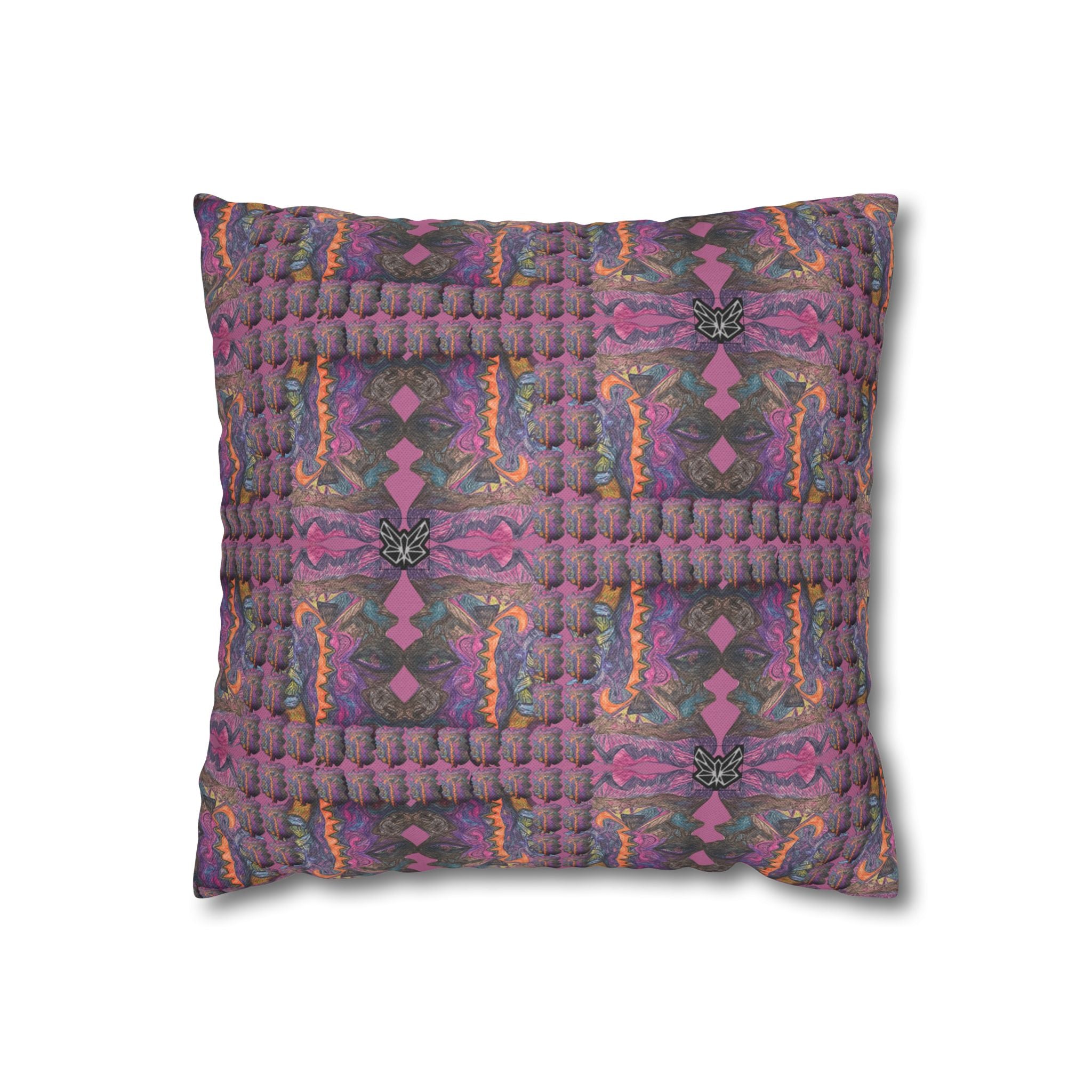 SRWisdom Spun Polyester Square Pillowcase-S1.1-2.1