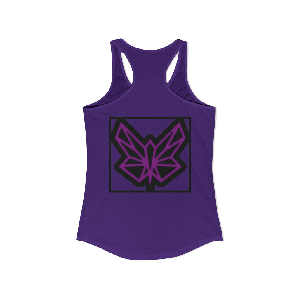 SRWisdom Women's Ideal Racerback Tank [Spinetical 0-1-0]