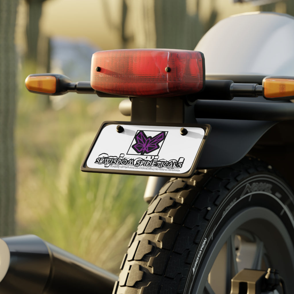 SRWisdom Mini License Plate [Spinetical 0-1-0]