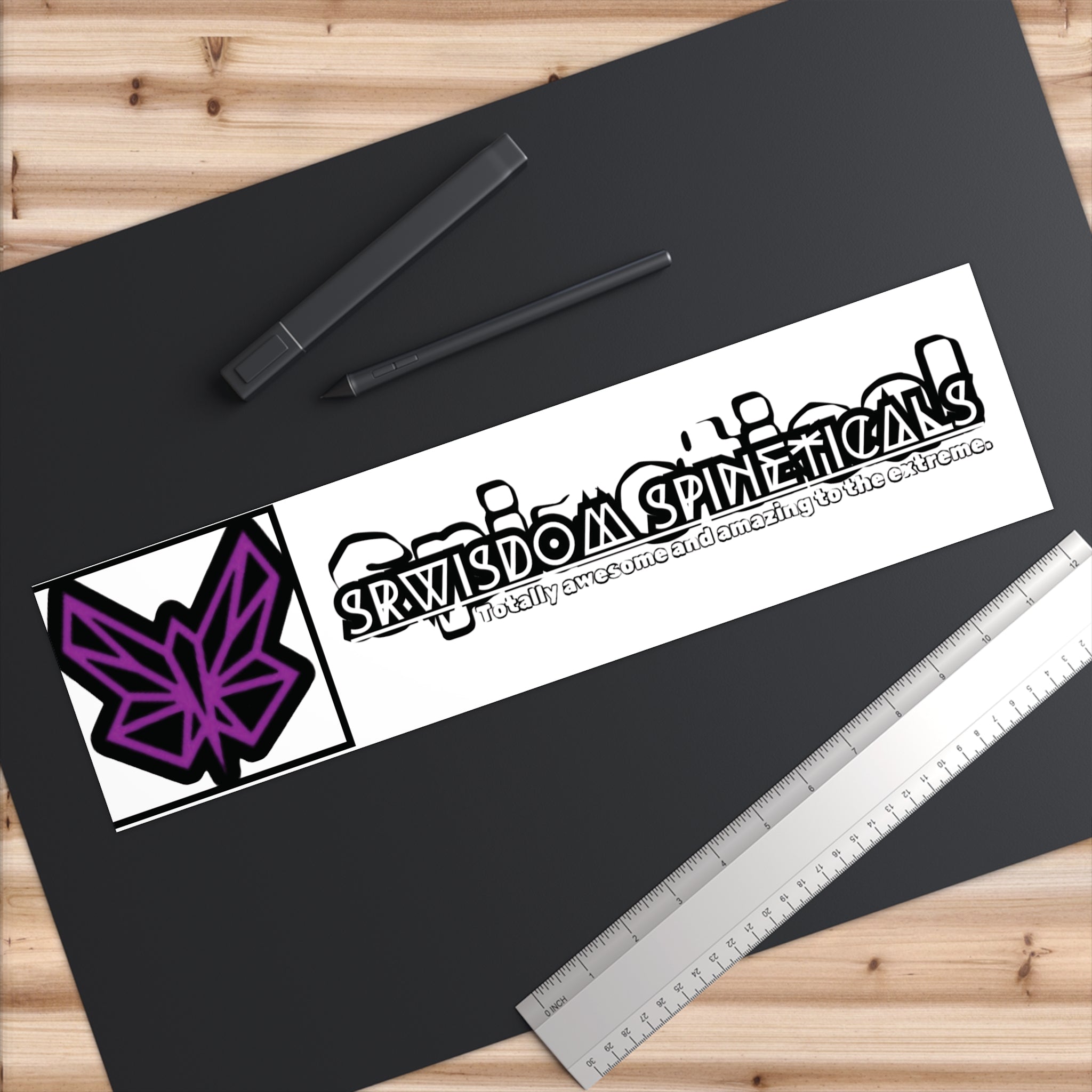 SRWisdom Bumper Stickers [Spinetical 0-1-0]