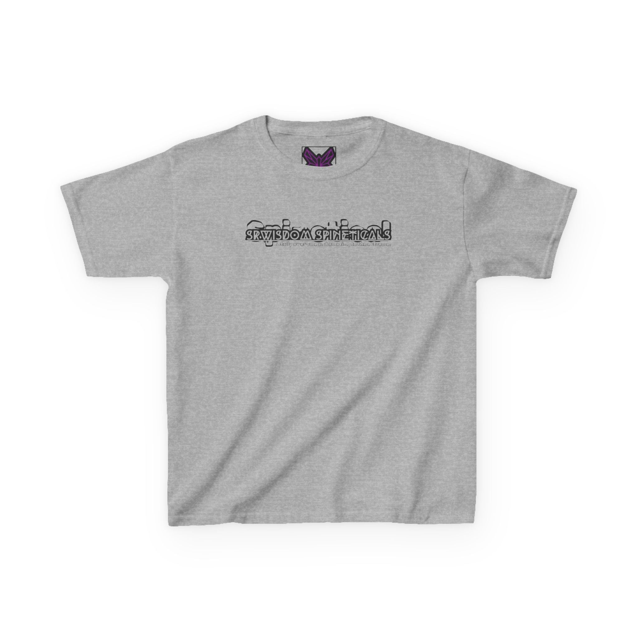 SRWisdom Kids Heavy Cotton™ Tee [Spinetical 0-1-0]