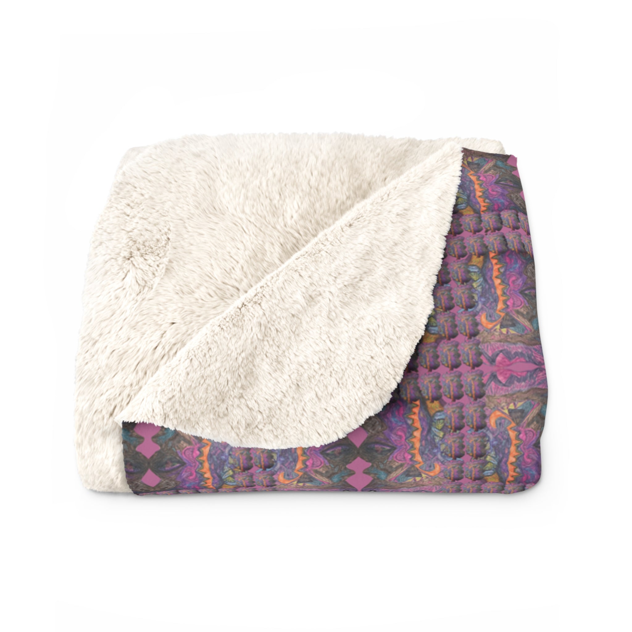 SRWisdom Sherpa Fleece Blanket-S1.1-2.1