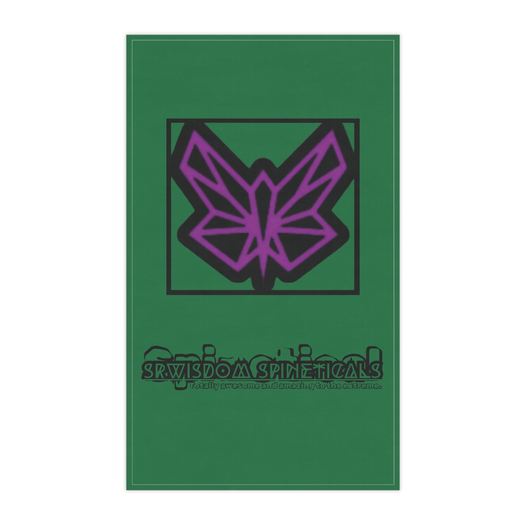 SRWisdom Tea Towels (cotton, poly) SRW-0-1-0-0-Dark Green