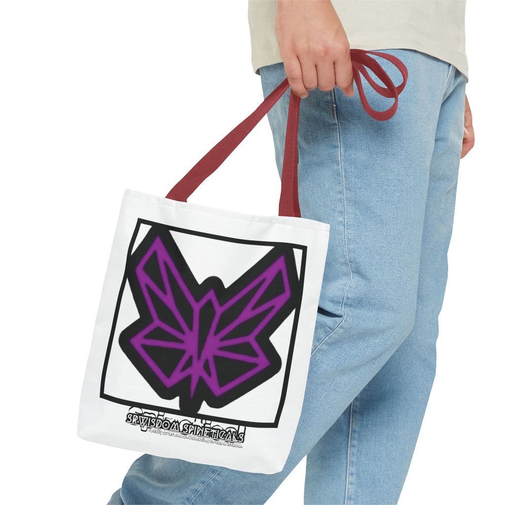 SRWisdom Tote Bag (AOP) [ Spinetical 0-1-0]