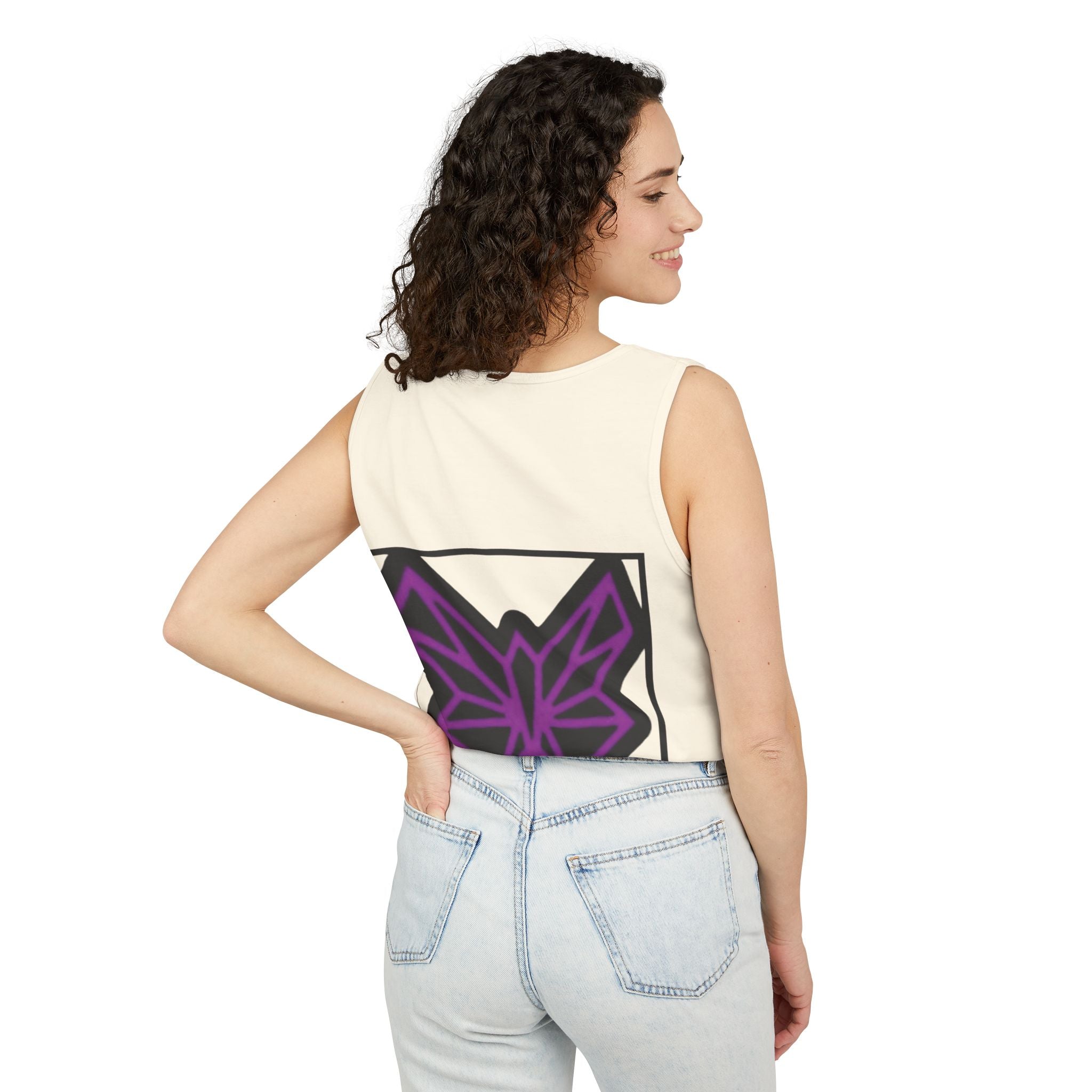 SRWisdom Unisex Garment-Dyed Tank Top [Spinetical]