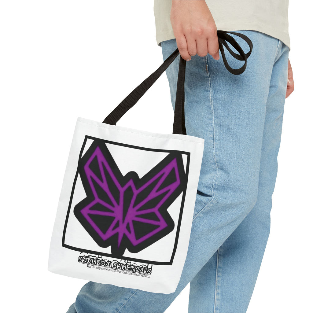 SRWisdom Tote Bag (AOP) [ Spinetical 0-1-0]
