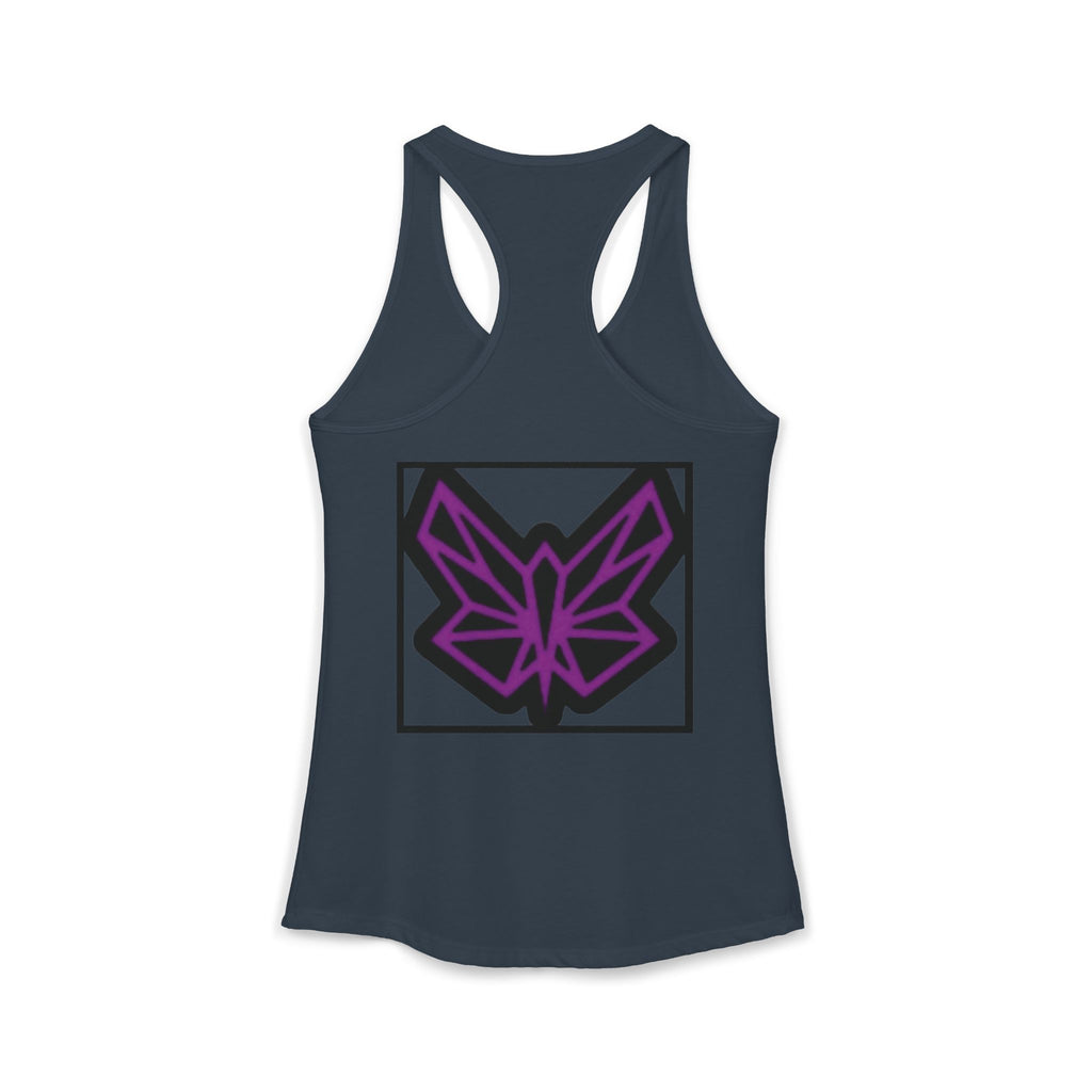 SRWisdom Women's Ideal Racerback Tank [Spinetical 0-1-0]
