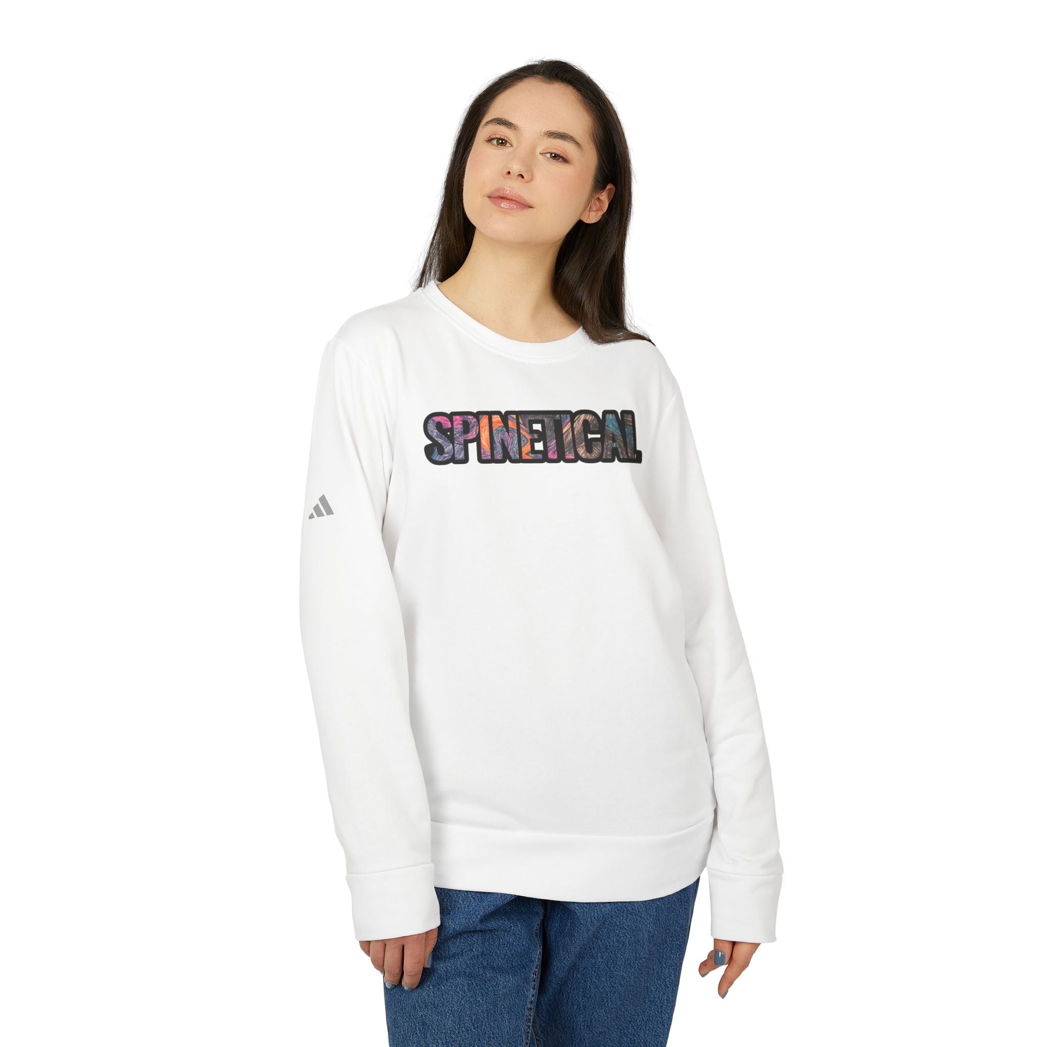 adidas Unisex Fleece Crewneck Sweatshirt-SS1-SS1 by SRWisdom