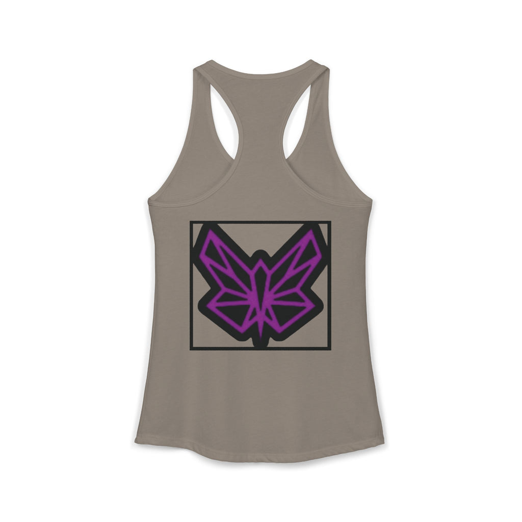 SRWisdom Women's Ideal Racerback Tank [Spinetical 0-1-0]