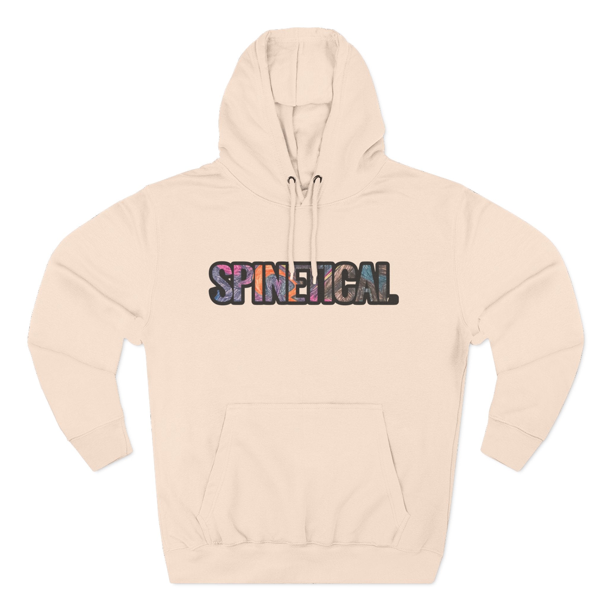 SRWisdom Three-Panel Fleece Hoodie-(SS1-SS1)