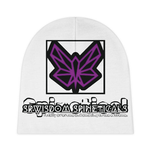 SRWisdom Baby Beanie (AOP) [Spinetical 0-1-0]