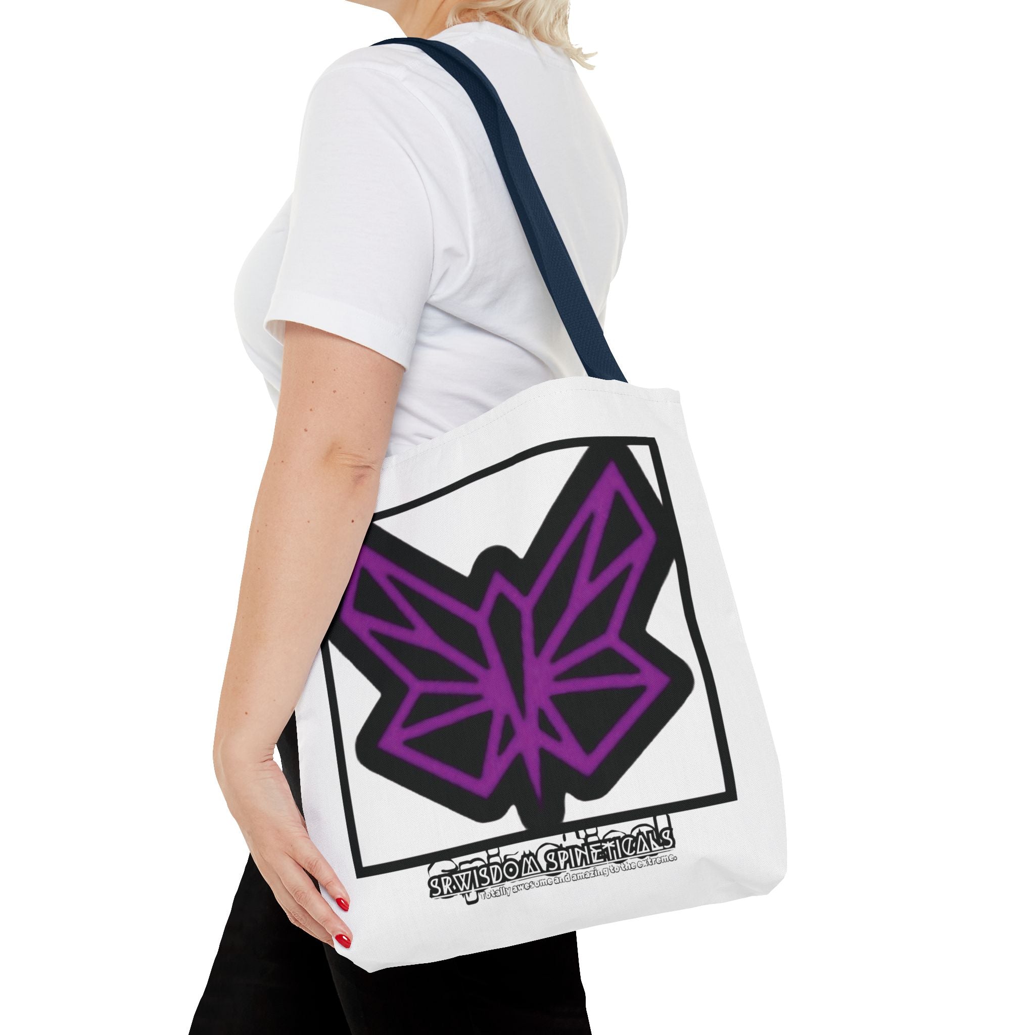 SRWisdom Tote Bag (AOP) [ Spinetical 0-1-0]