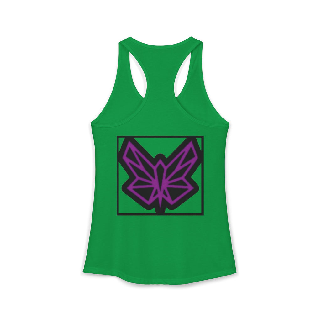 SRWisdom Women's Ideal Racerback Tank [Spinetical 0-1-0]