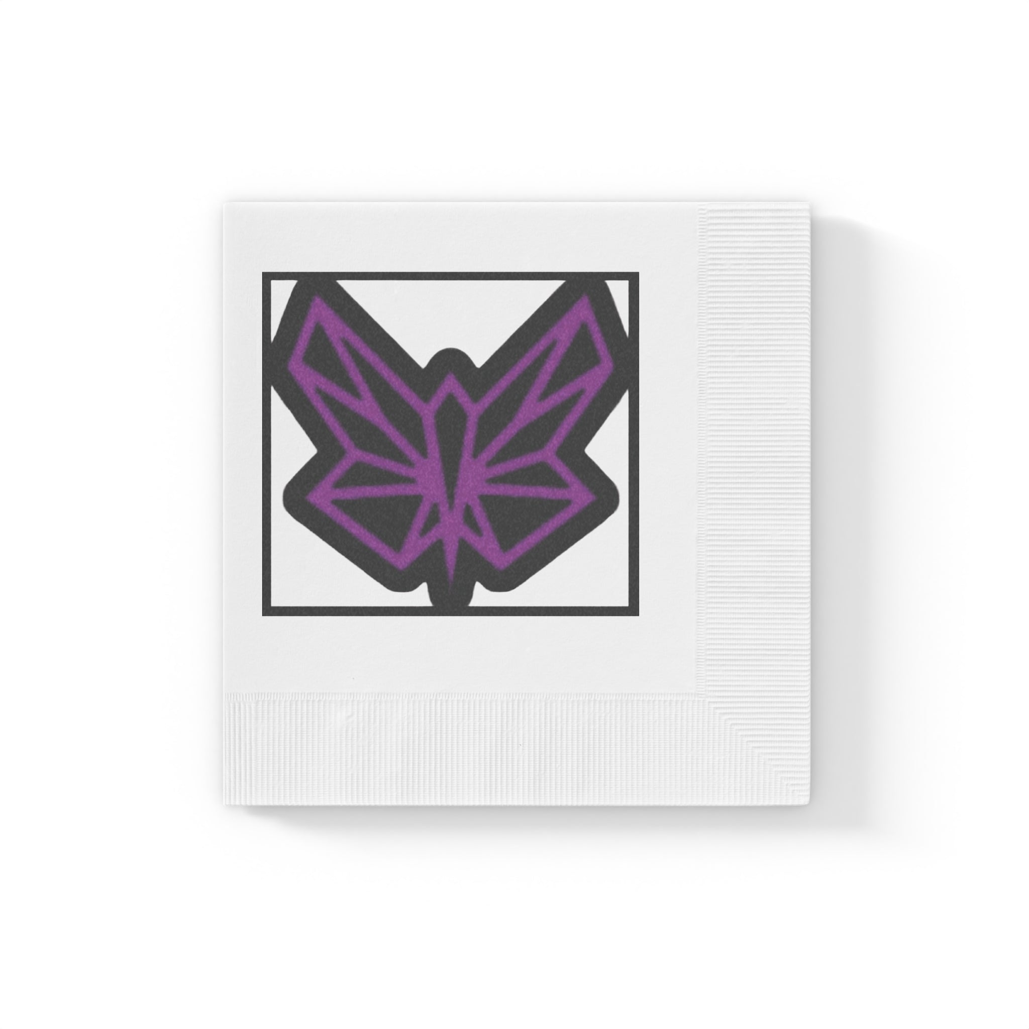 SRWisdom White Coined Napkins [Spinetical 0-1-0]