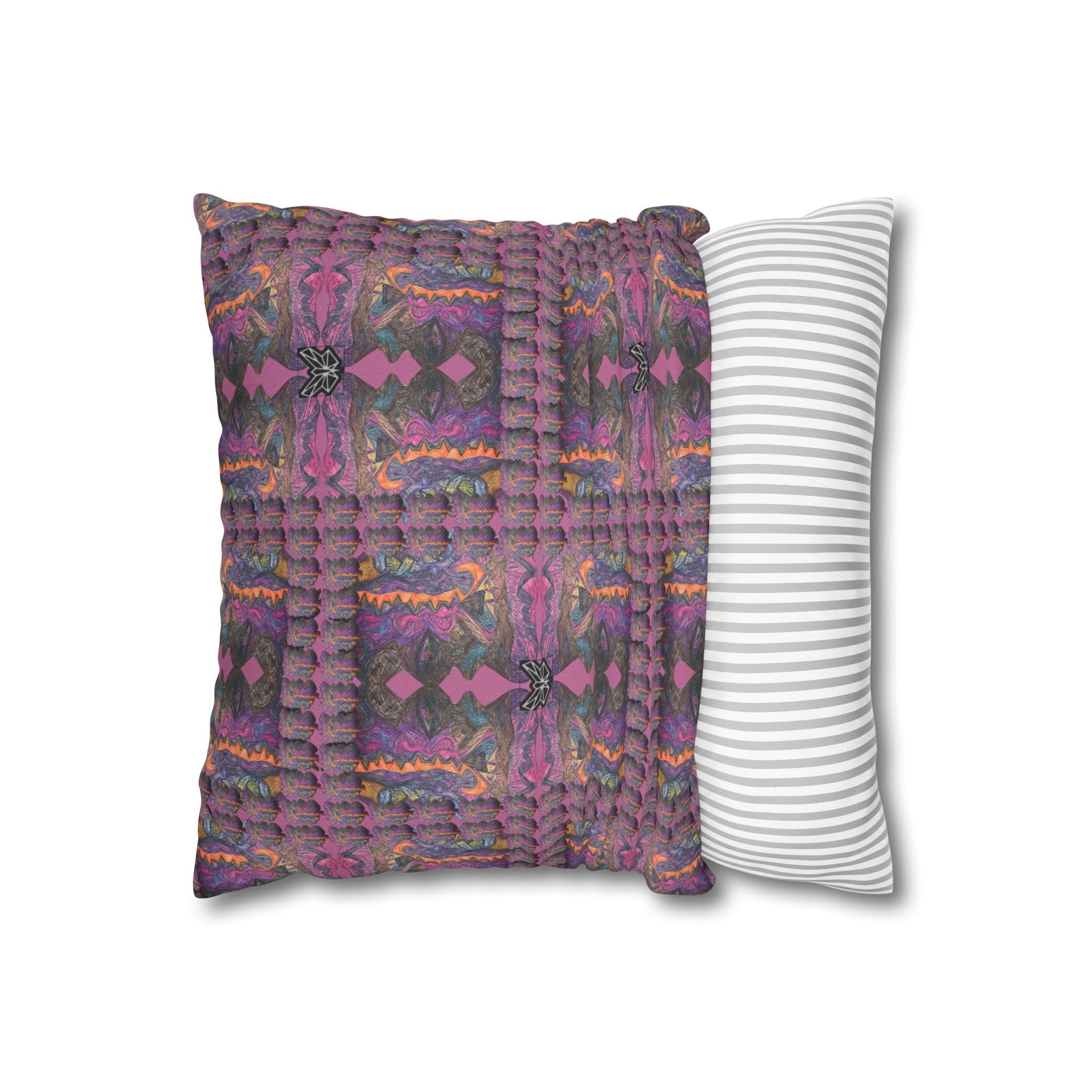 SRWisdom Spun Polyester Square Pillowcase-S1.1-2.1