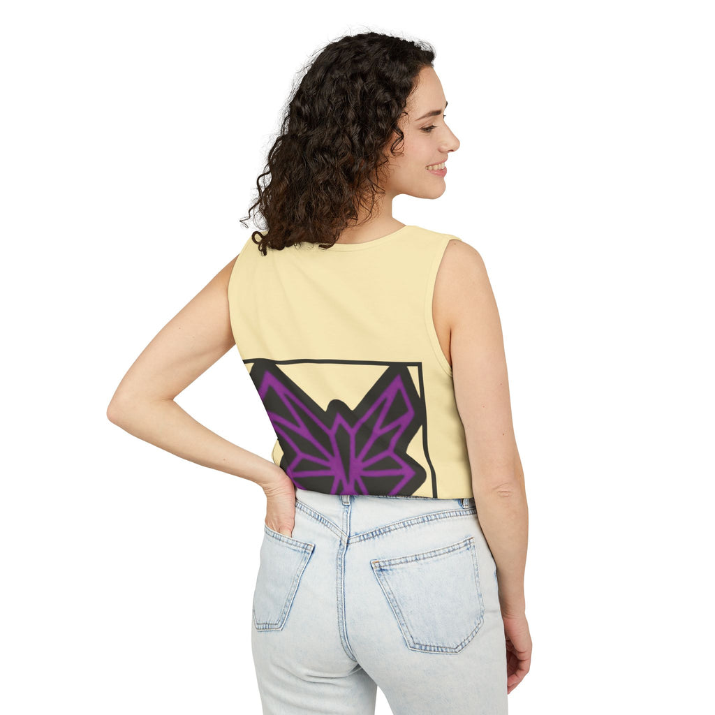 SRWisdom Unisex Garment-Dyed Tank Top [Spinetical]