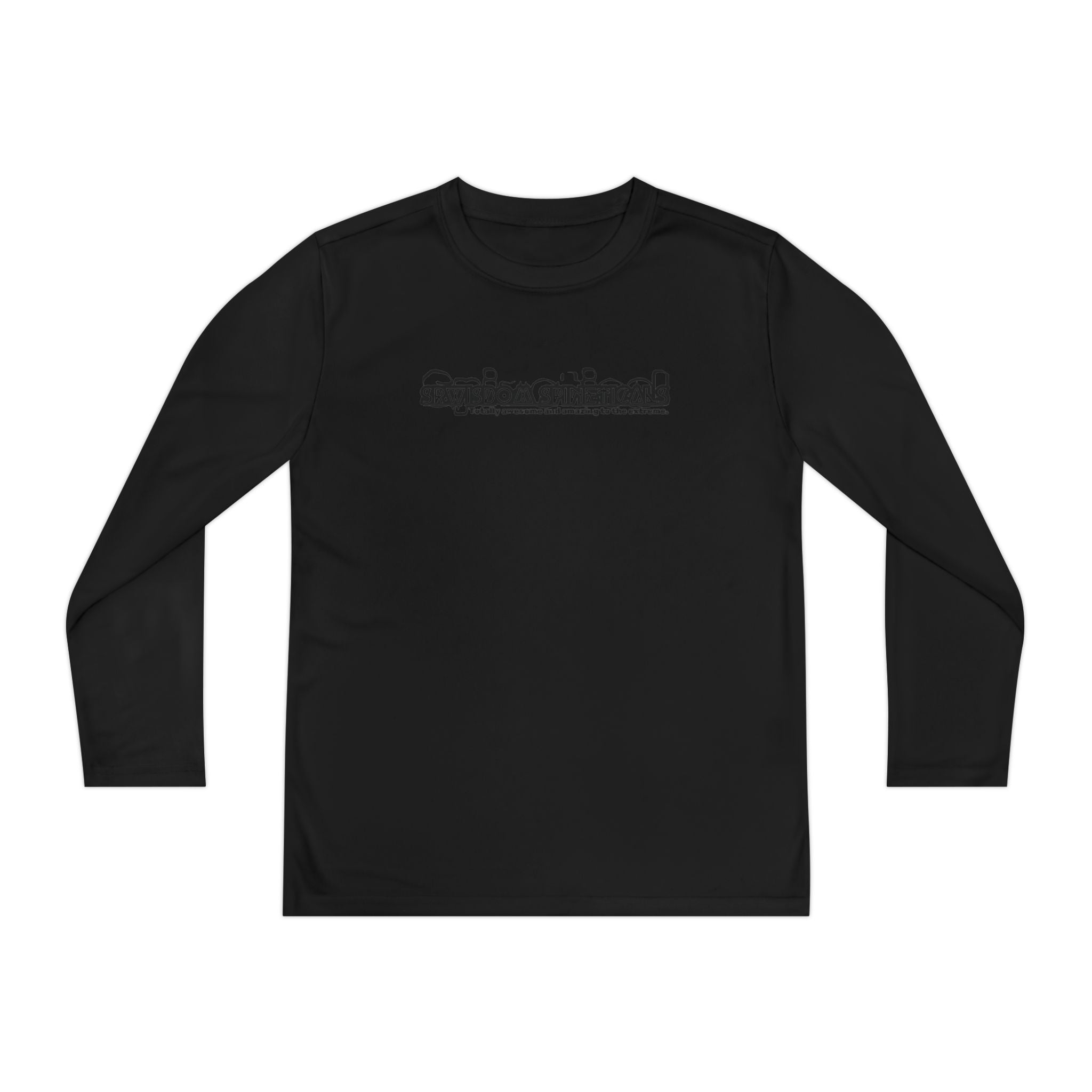 SRWisdom Youth Long Sleeve Competitor Tee [Spinetical 0-1-0]