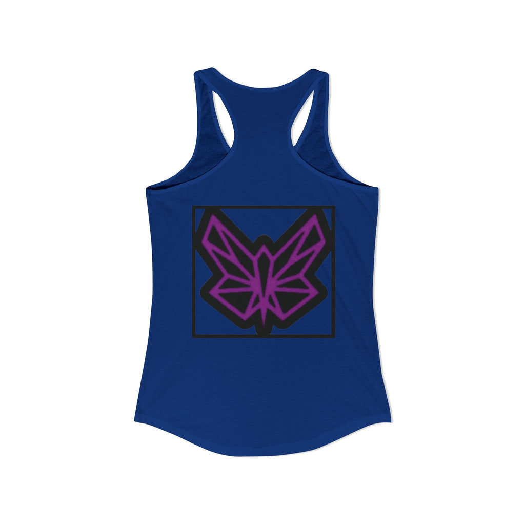 SRWisdom Women's Ideal Racerback Tank [Spinetical 0-1-0]