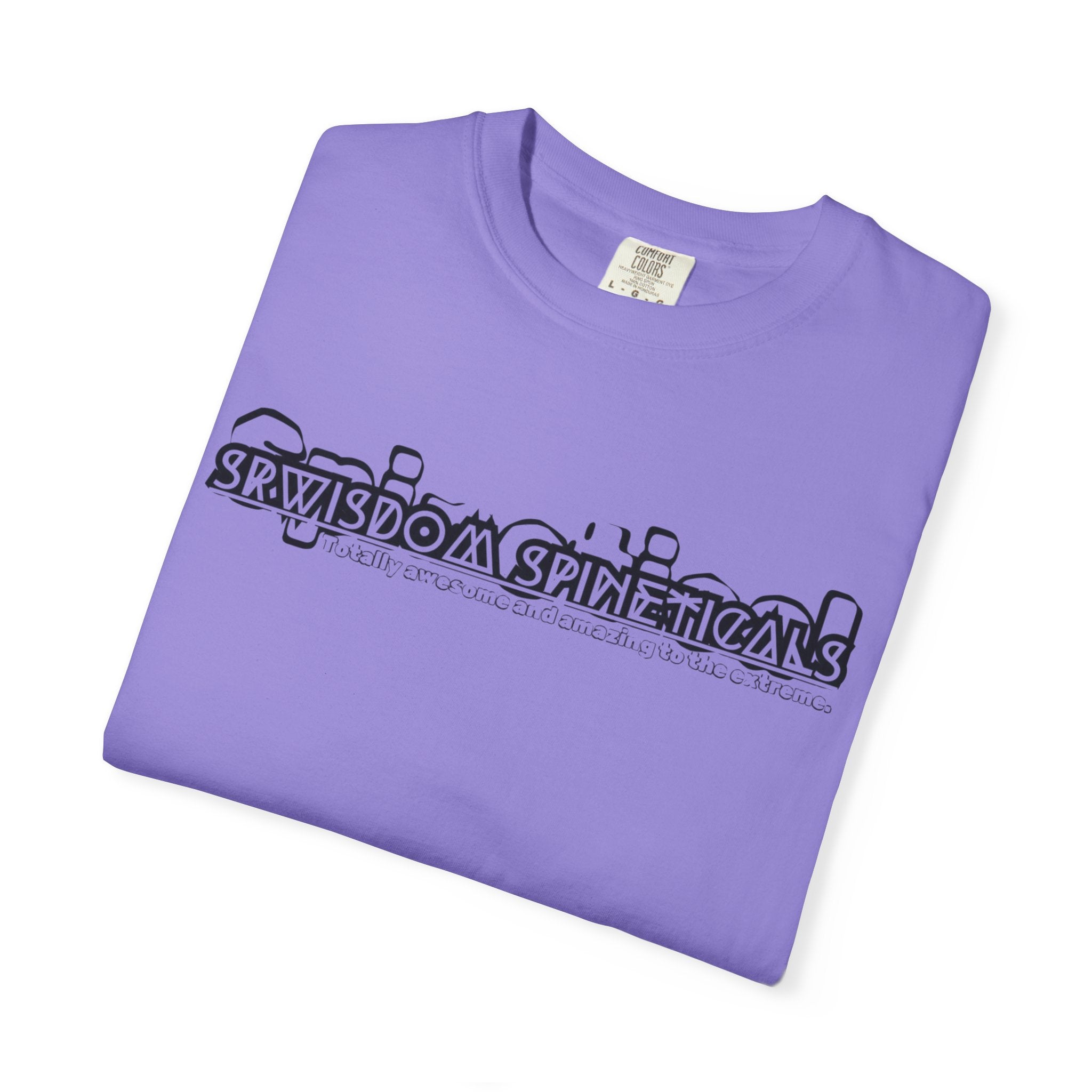 SRWisdom Unisex Garment-Dyed T-shirt [Spinetical]