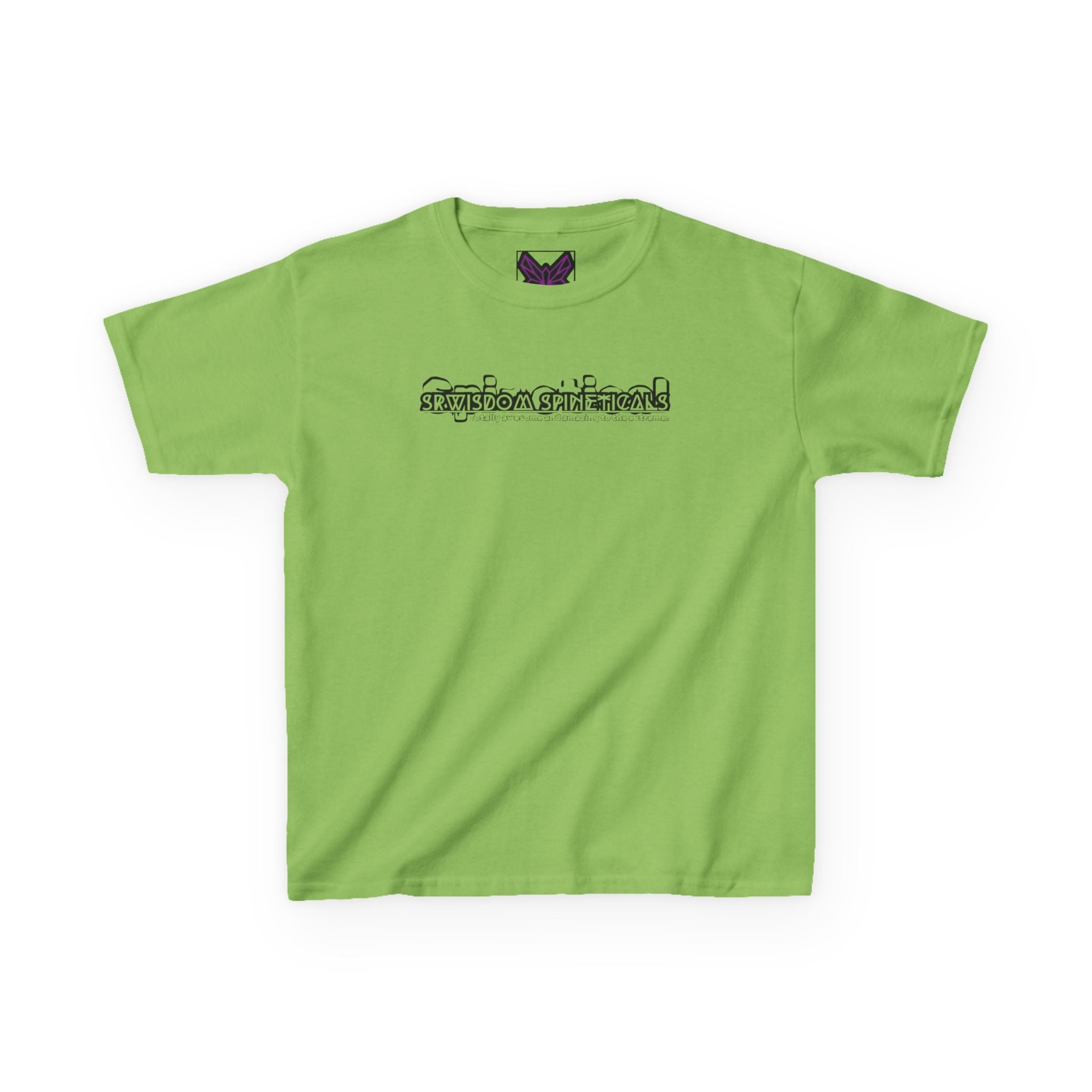 SRWisdom Kids Heavy Cotton™ Tee [Spinetical 0-1-0]