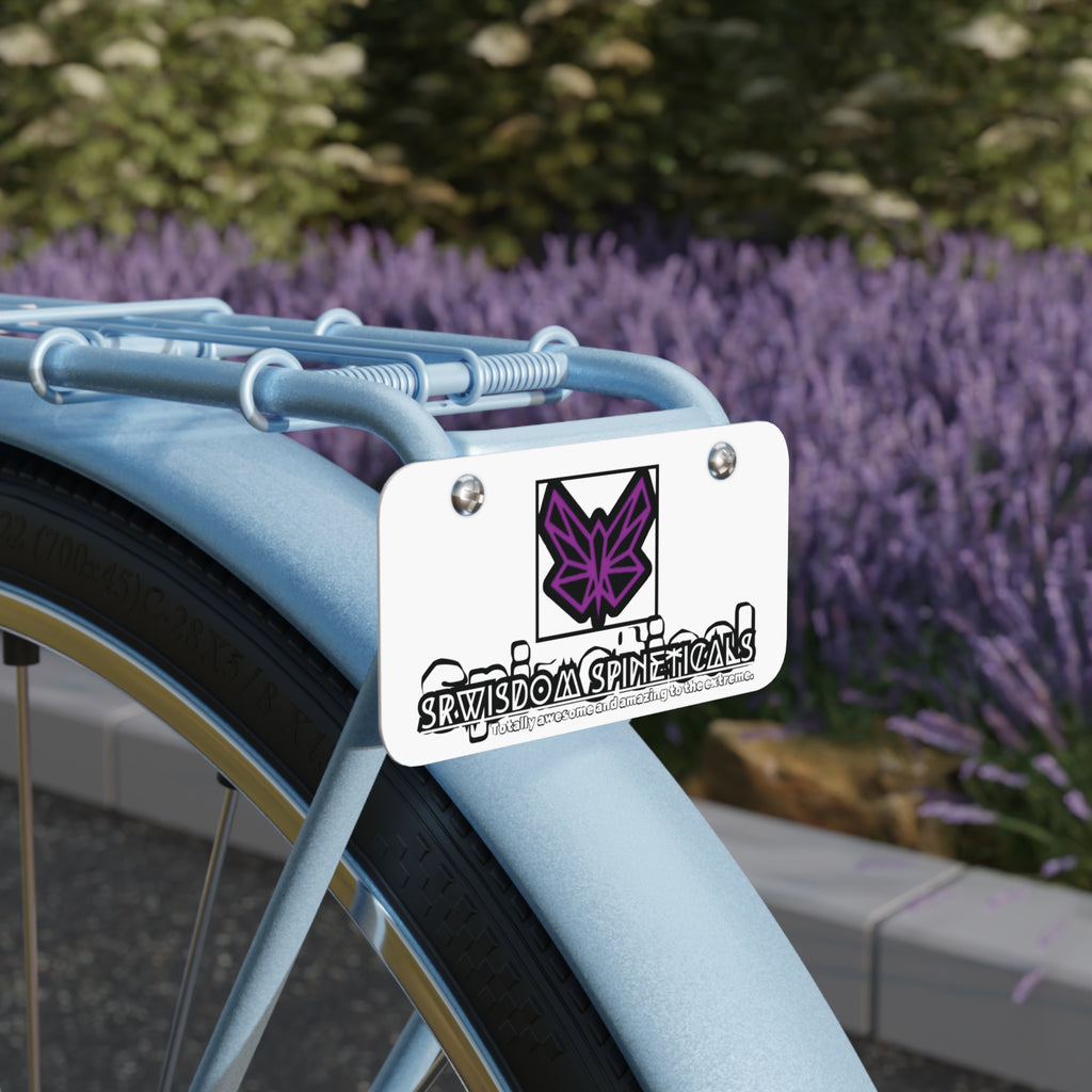 SRWisdom Mini License Plate [Spinetical 0-1-0]