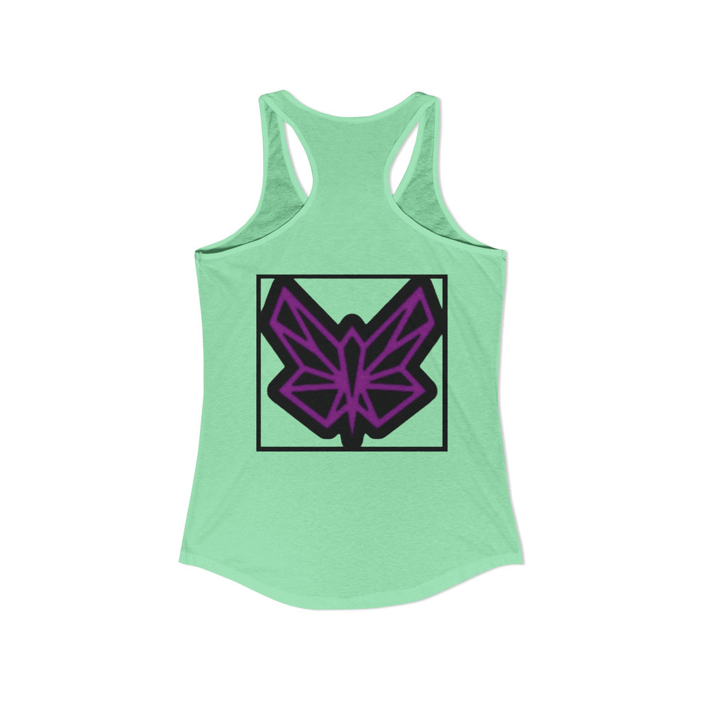 SRWisdom Women's Ideal Racerback Tank [Spinetical 0-1-0]